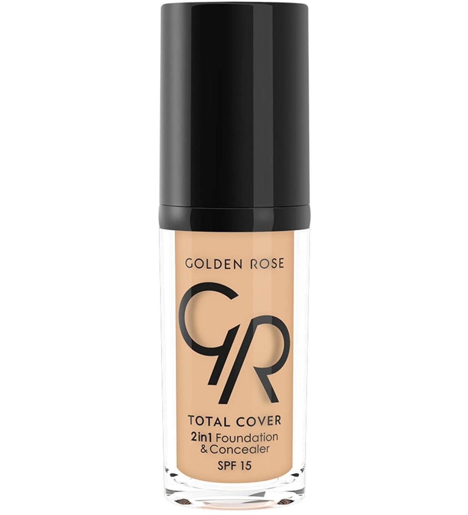 Golden Rose Total Cover 2 n1 Foundation&concealer No:11 1 Pack
