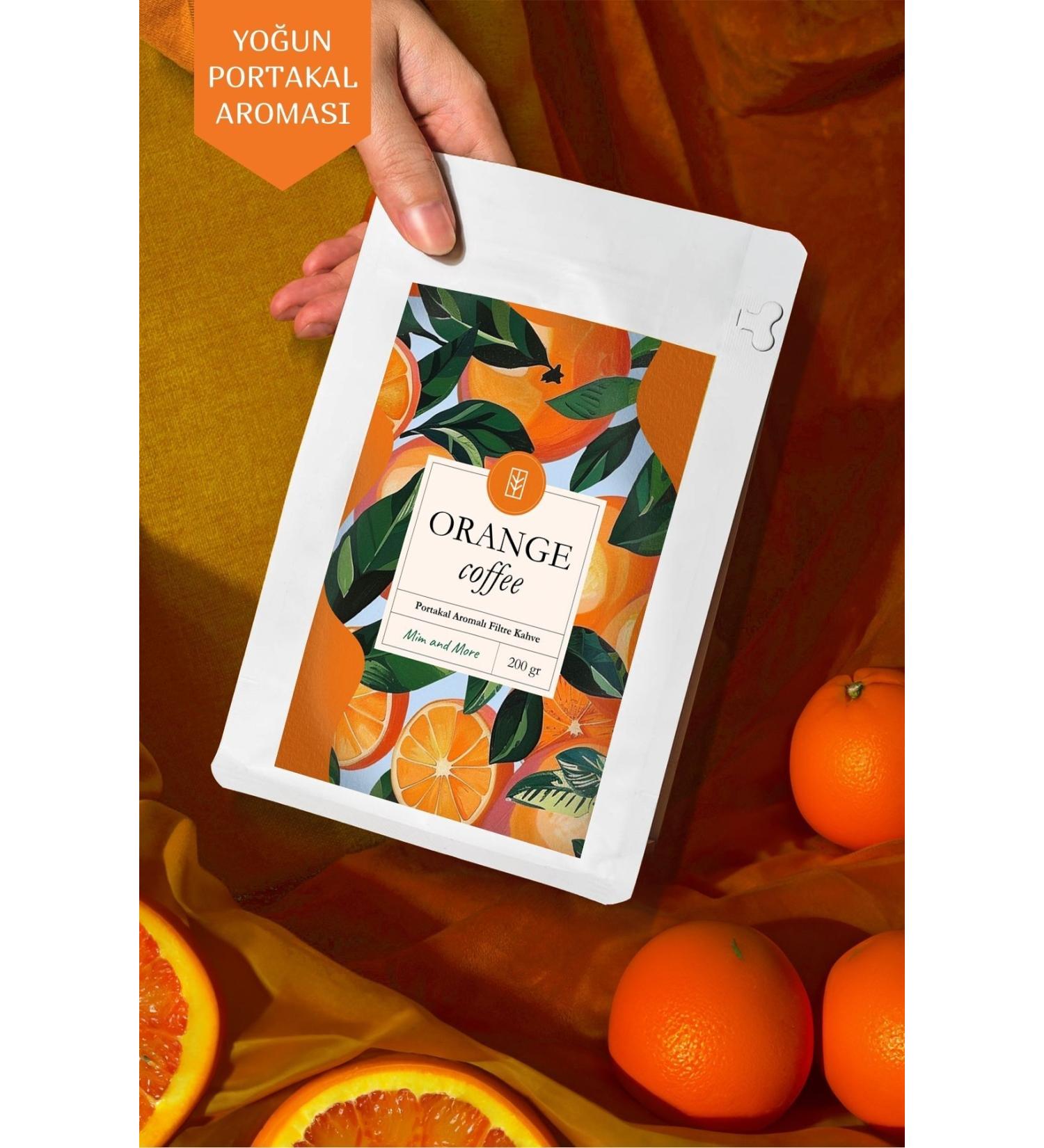 Mim and More Orange Coffee Orange Flavored Coffee Filter Coffee 200 Gr - Buy Online on GoSupps.com