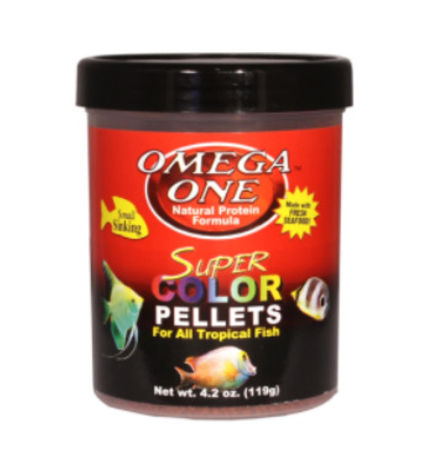 OMEGA ONE Super Color Small Pellets 490ml / 226gr.
