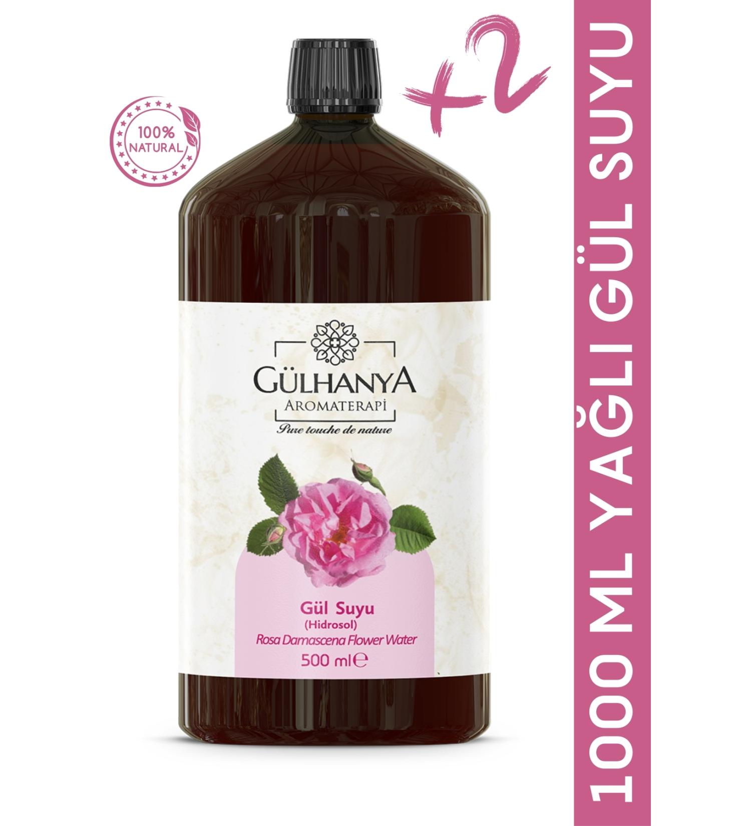 G lhanya Aromatherapy Natural Oil Rose Water 1000ml