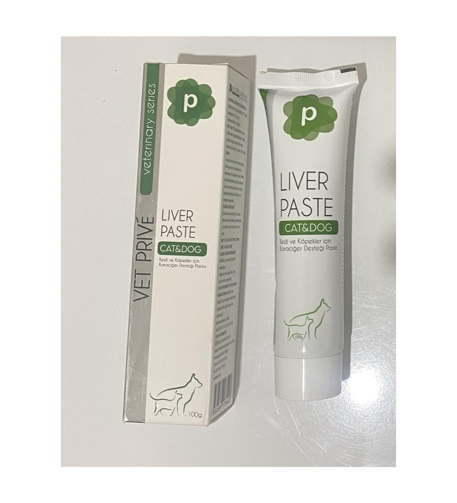 VetPrive Vet Prive Liver Paste Cat&dog (Liver Support Paste for Cats and Dogs 100g)