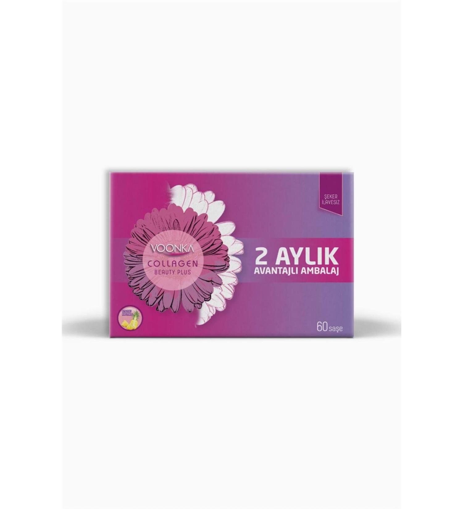 Voonka Collagen Beauty Plus Pineapple Flavored 60 Sachets