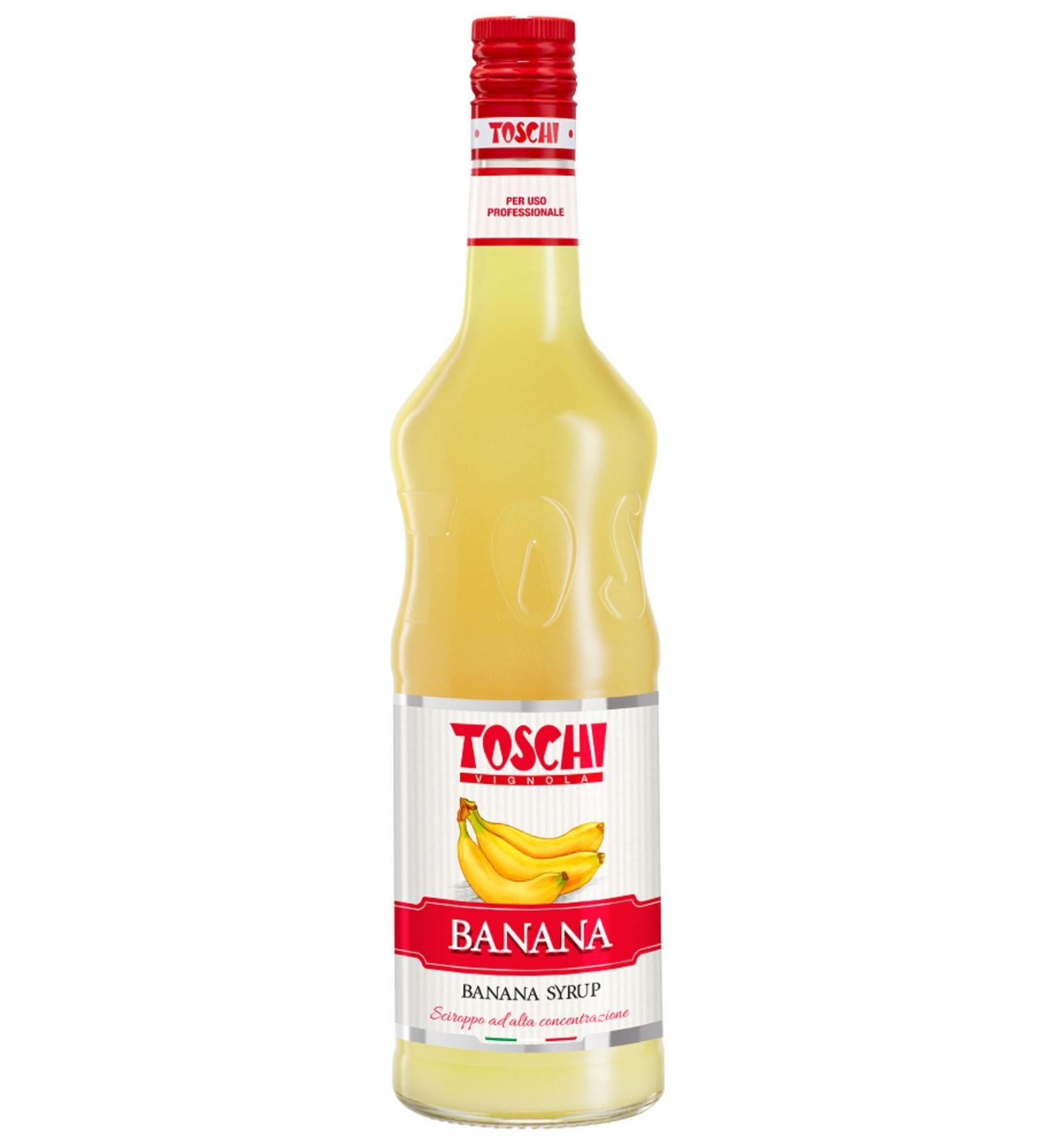 Toschi Banana Syrup (1000 ml)