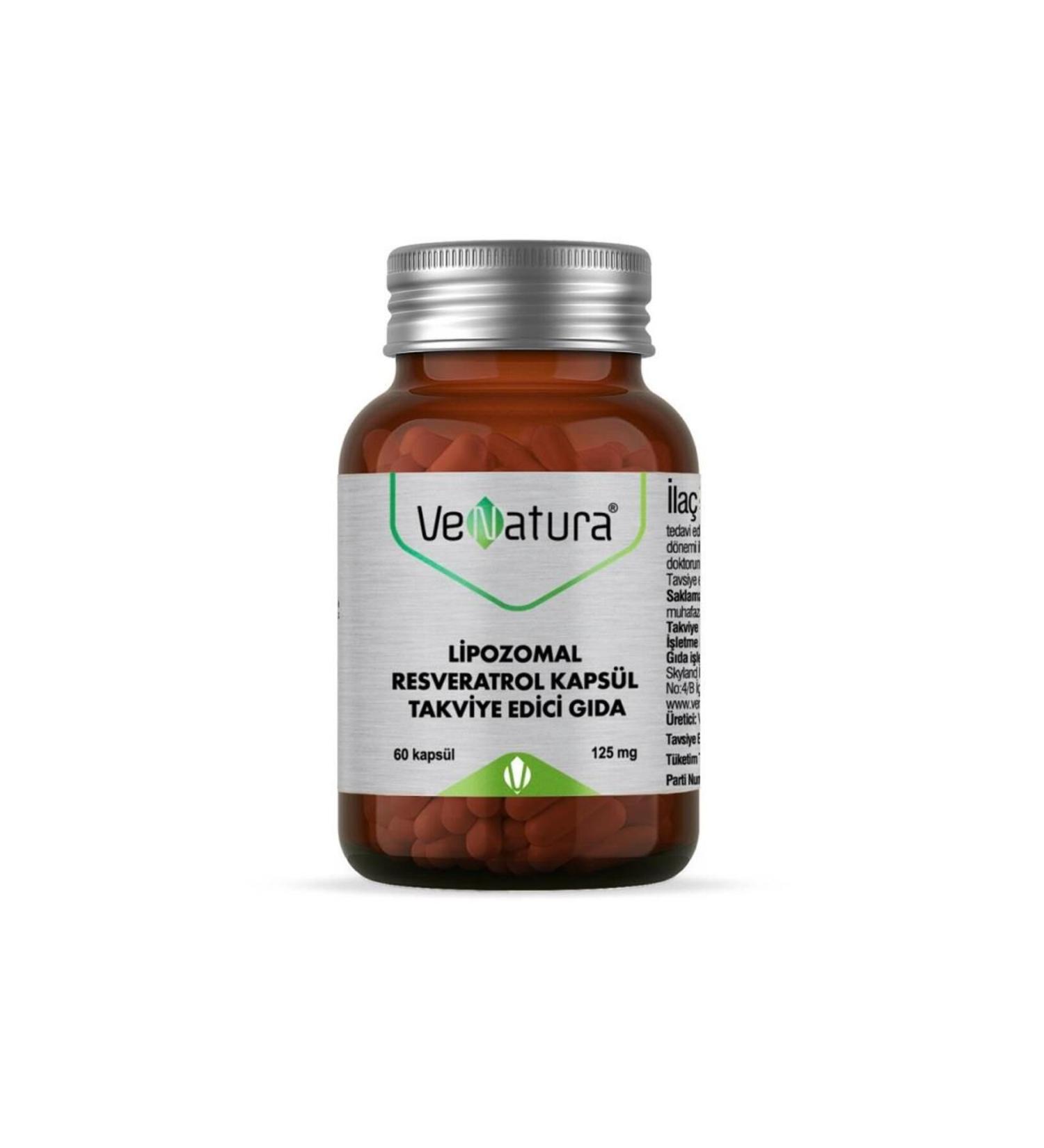 Venatura Liposomal Resveratrol 60 Capsules