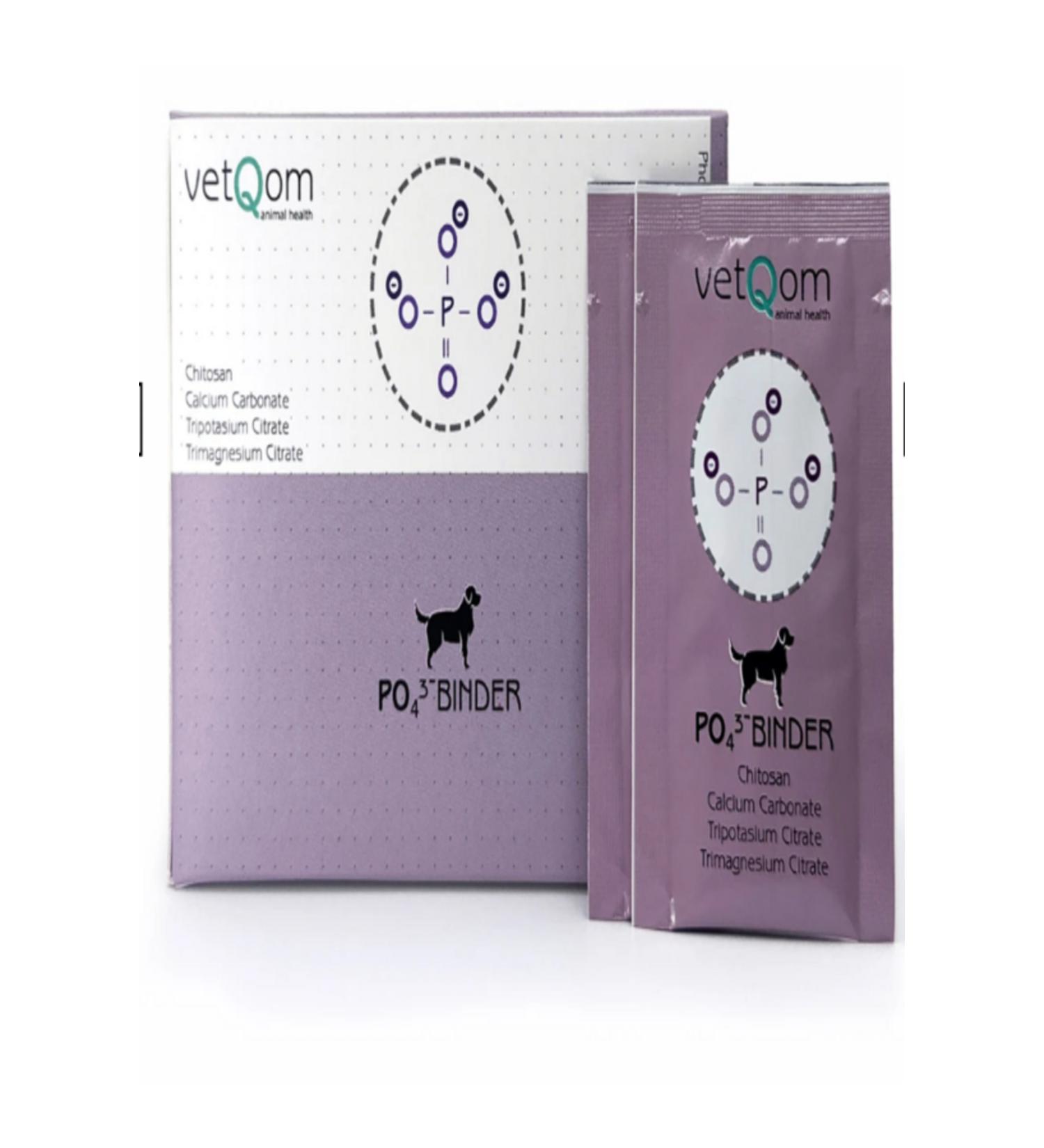 Vetqom Dog Po Binder 60 Sachets