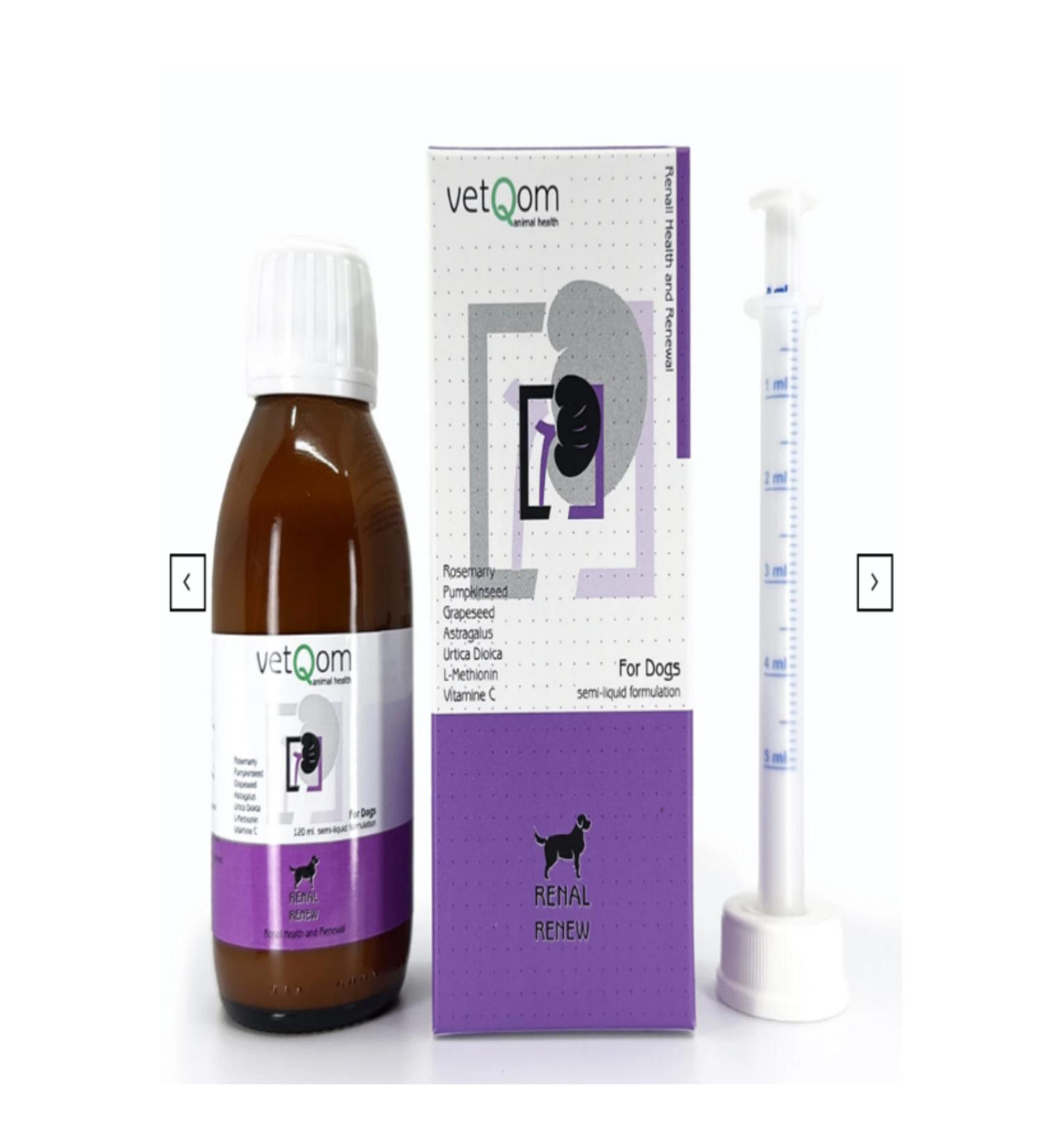 Vetqom Dog Renal Renew 120 ml.