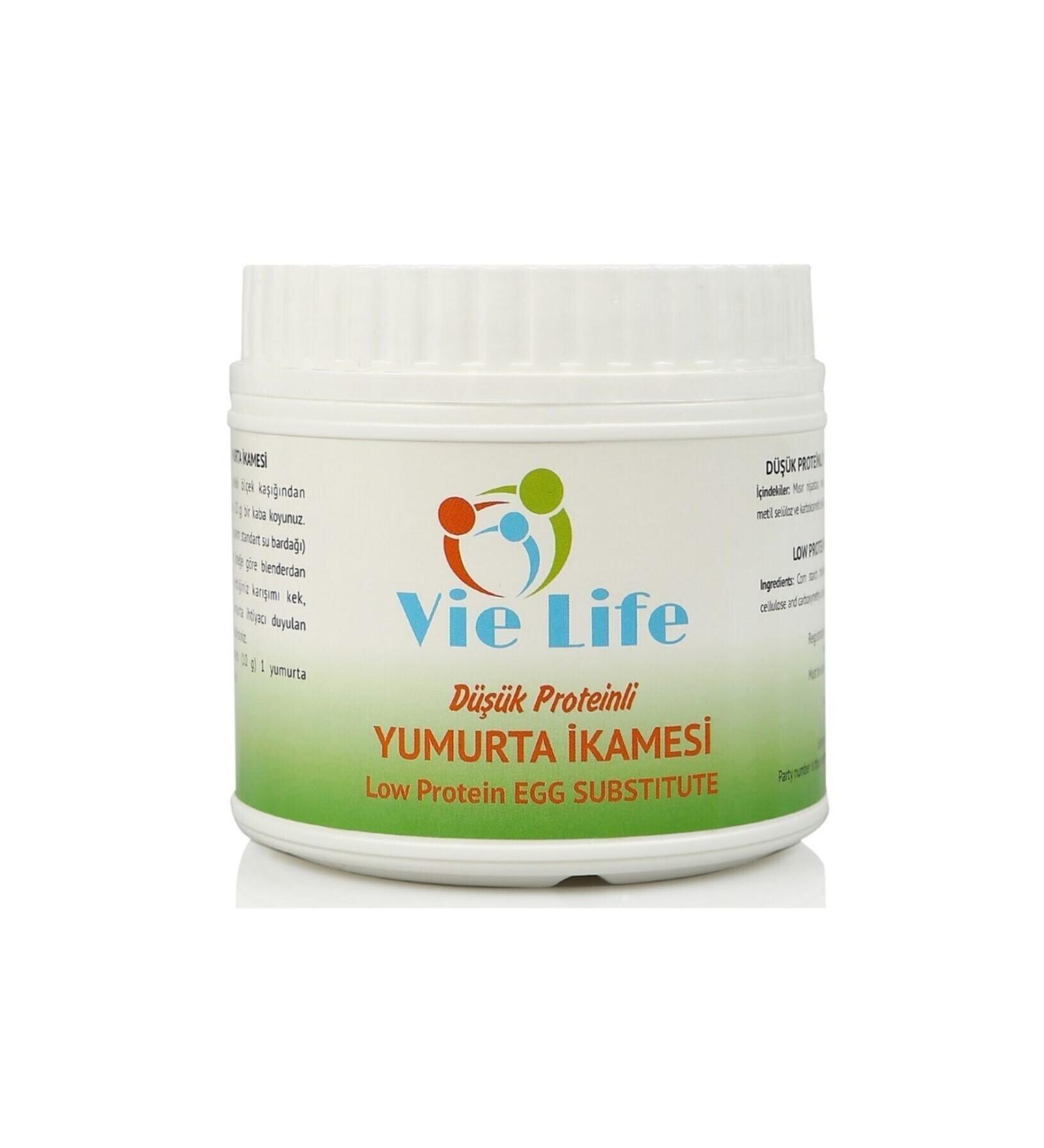 Vie Life Low Protein Egg Replacer 200 Gr