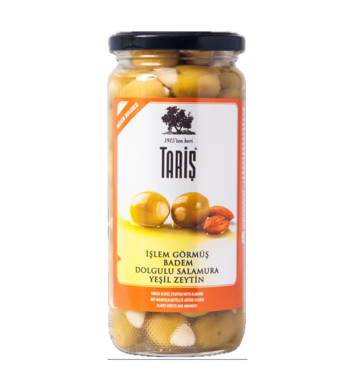 Tari tari almond stuffed green olives 485 grams