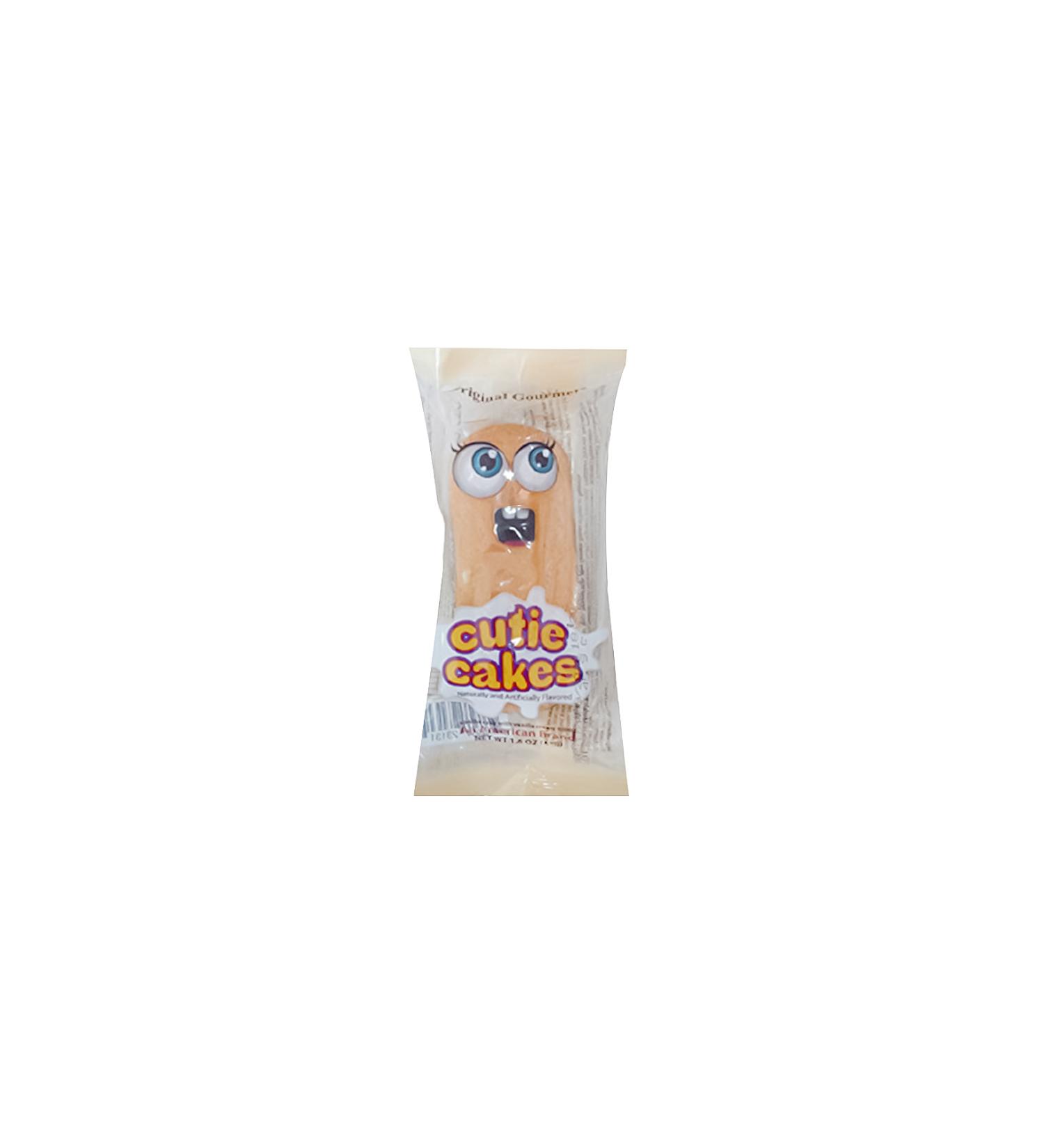 Original Gourmet Cutie Cake Vanilla (45 g) x12 Pieces