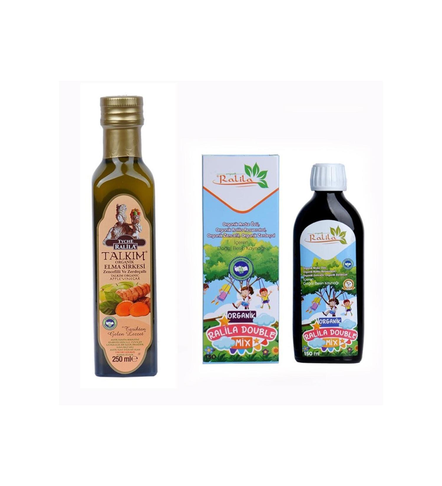 RALILA Organic Double Mix Ginger Turmeric Mix Set