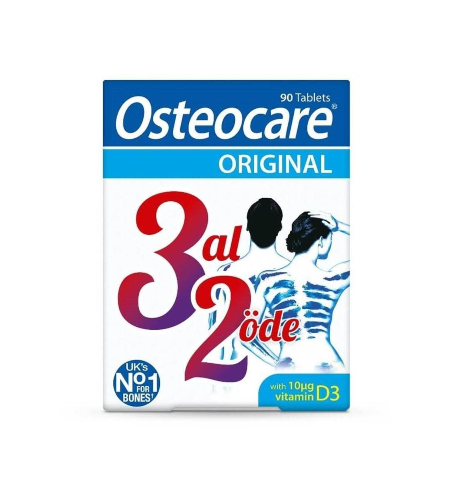 Vitabiotics Osteocare 90 Tablets - Buy 3 Pay 2