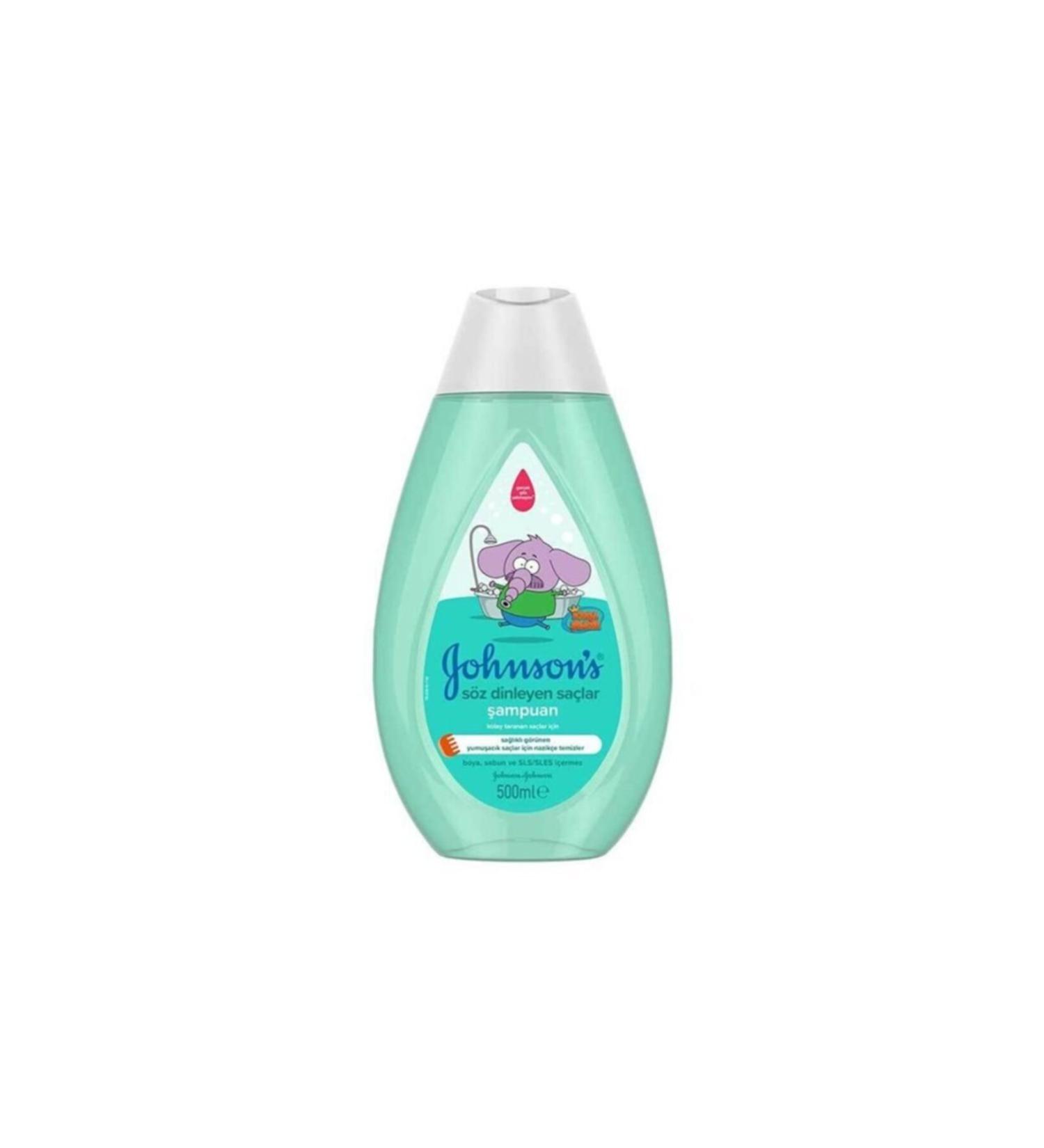 Johnson's Baby Kral akir Obedient Hair Baby Shampoo 500 ml