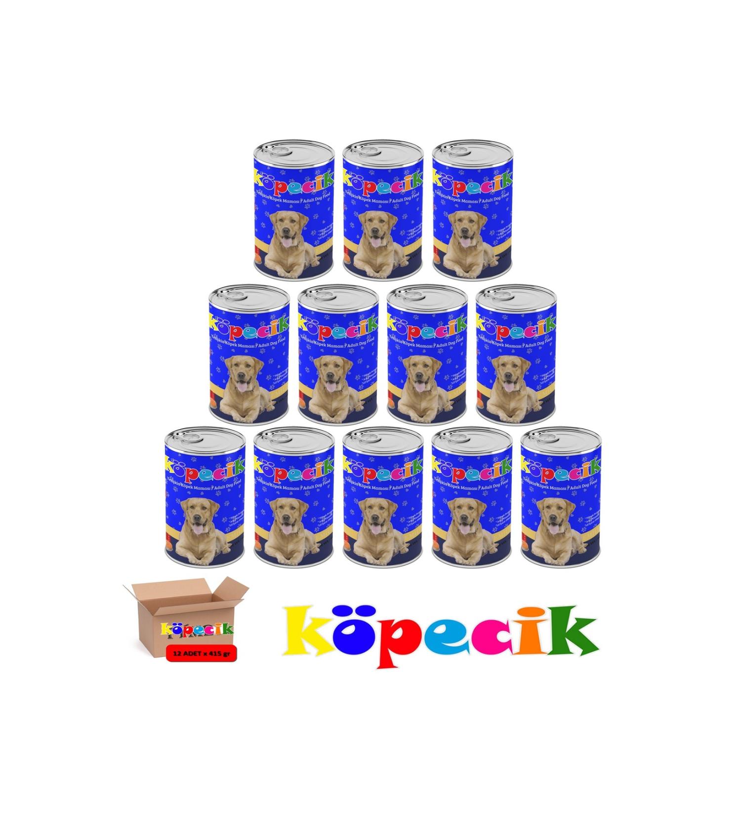 kitty DOG FISH ADULT DOG CANNED FOOD 12* 415 GR