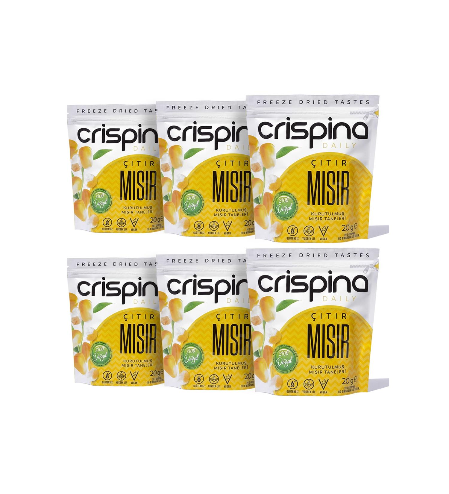 Crispina Daily Crispy Corn 6 Pack - Buy Online on GoSupps.com