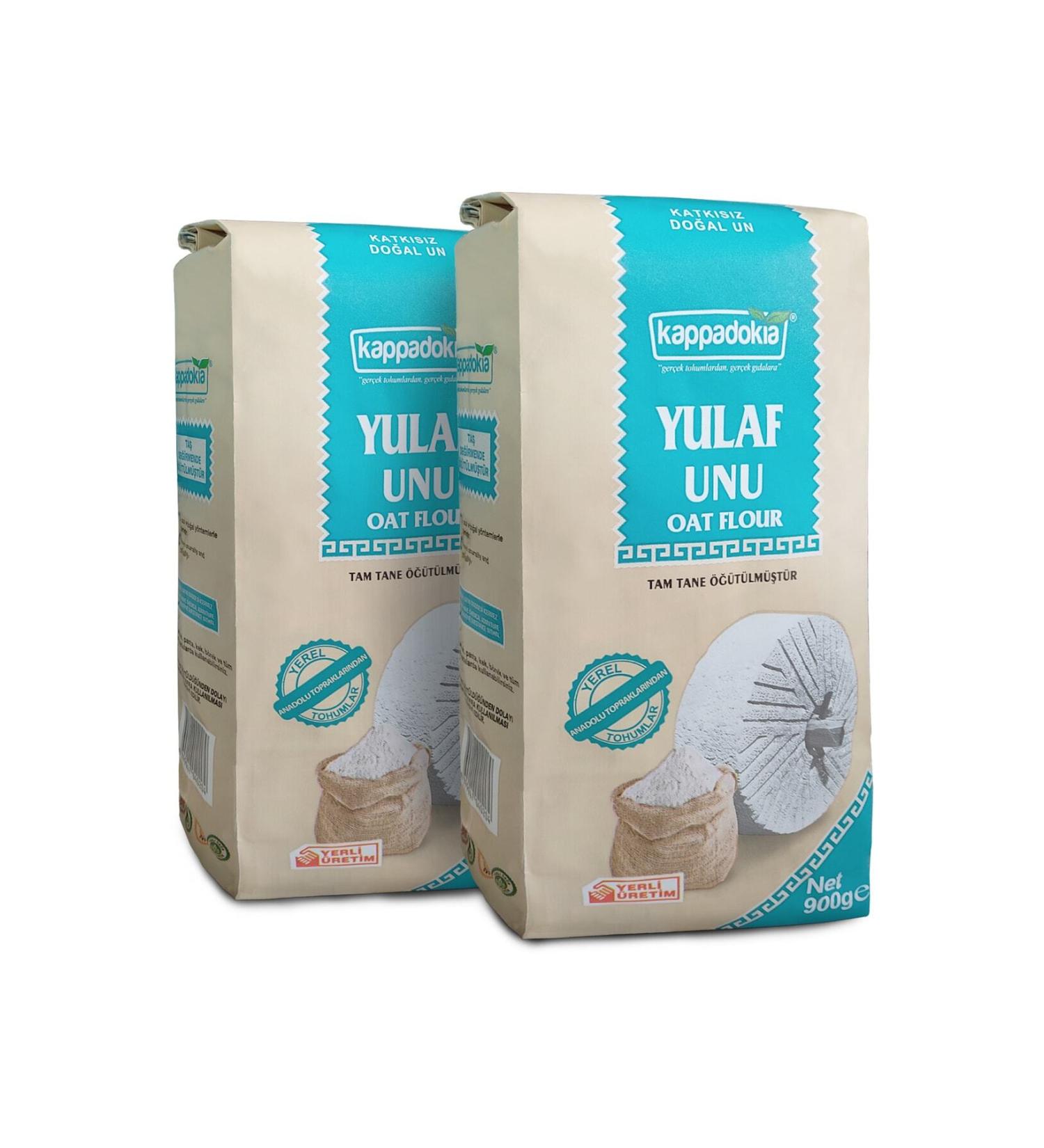 CAPPADOCIA Pasteurized Oat Flour 2x900 Gr. - Buy Online on GoSupps.com