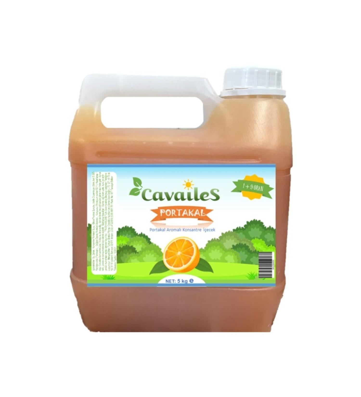 Cavailes Cavaliers Concentrated Orange Flavored Drink (5 KG)