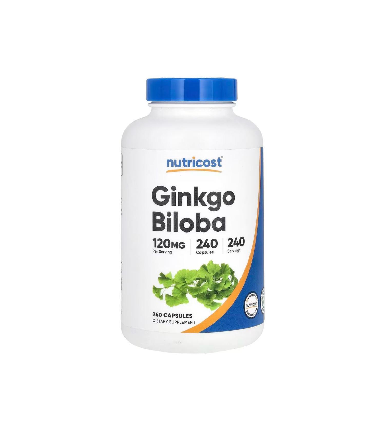 Nutricost Ginkgo Biloba 120 Mg 240 Capsules