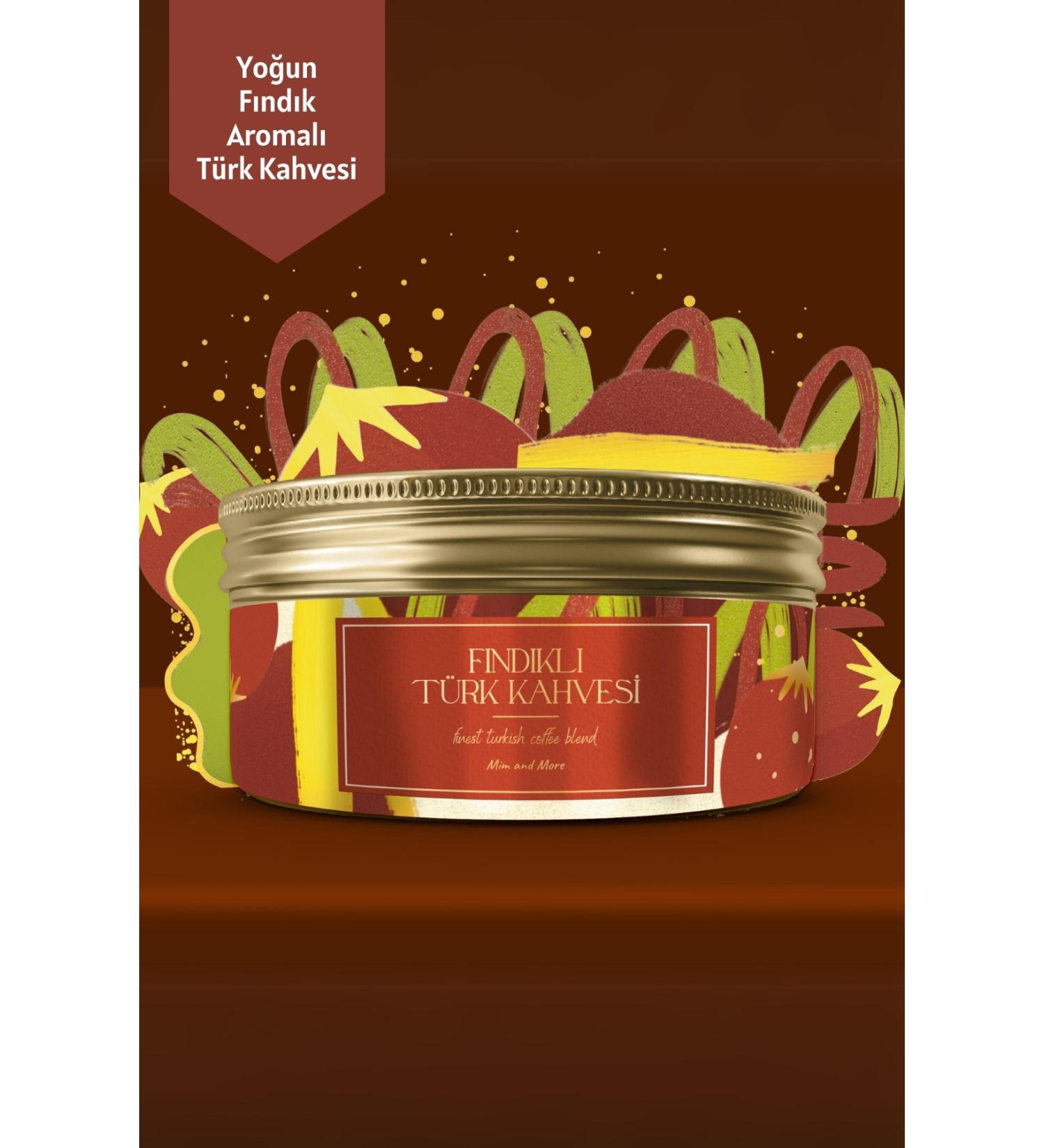 Mim and More Hazelnut Turkish Coffee Hazelnut Flavored Turkish Coffee 150 Gr - Buy Online on GoSupps.com