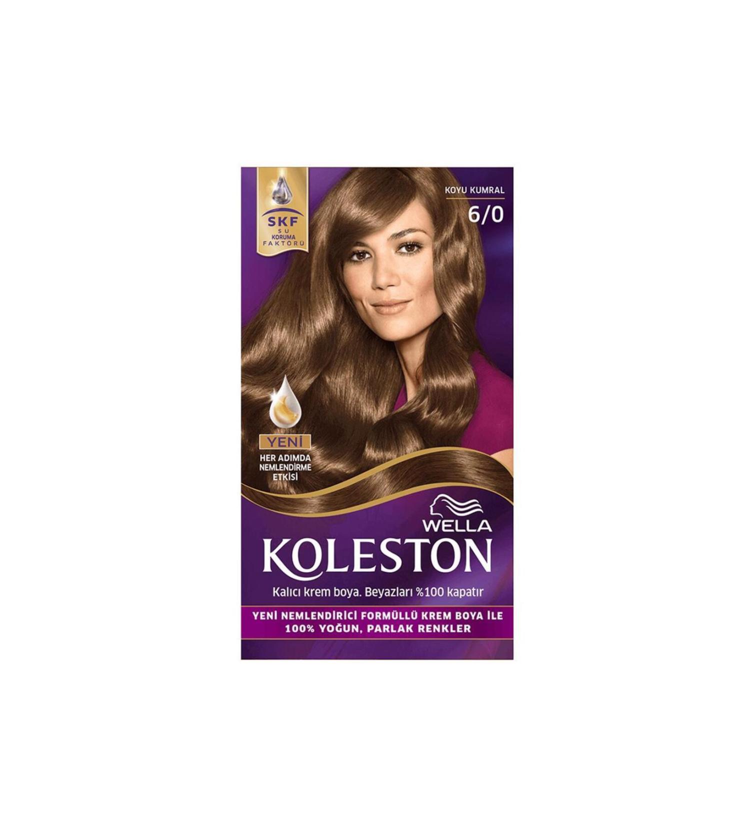 Wella Koleston Kit Hair Dye 6/0 Dark Blonde