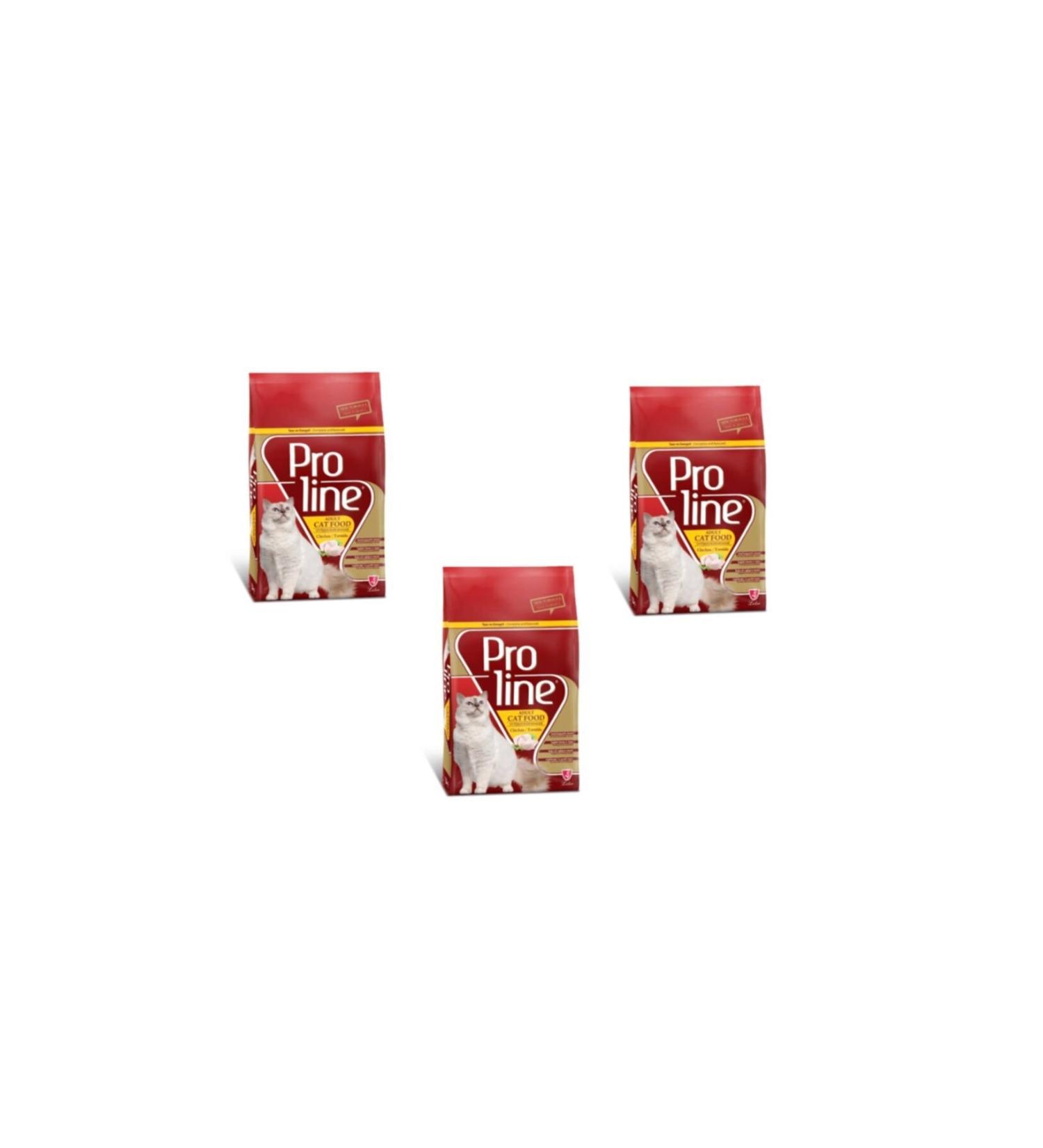 Proline Proline Adult Cat Food Chicken 1.5 Kg X 3 Pieces
