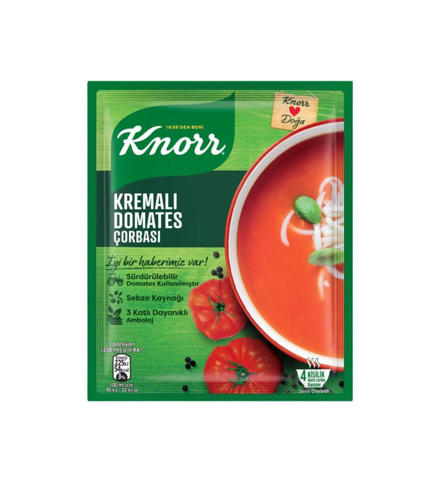 Knorr Soup Cream Tomato 69 gr X 12 Pcs