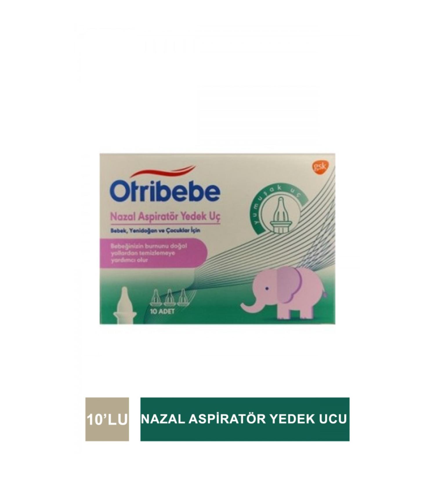 Otribebe Nasal Aspirator Spare Tip 10 pcs