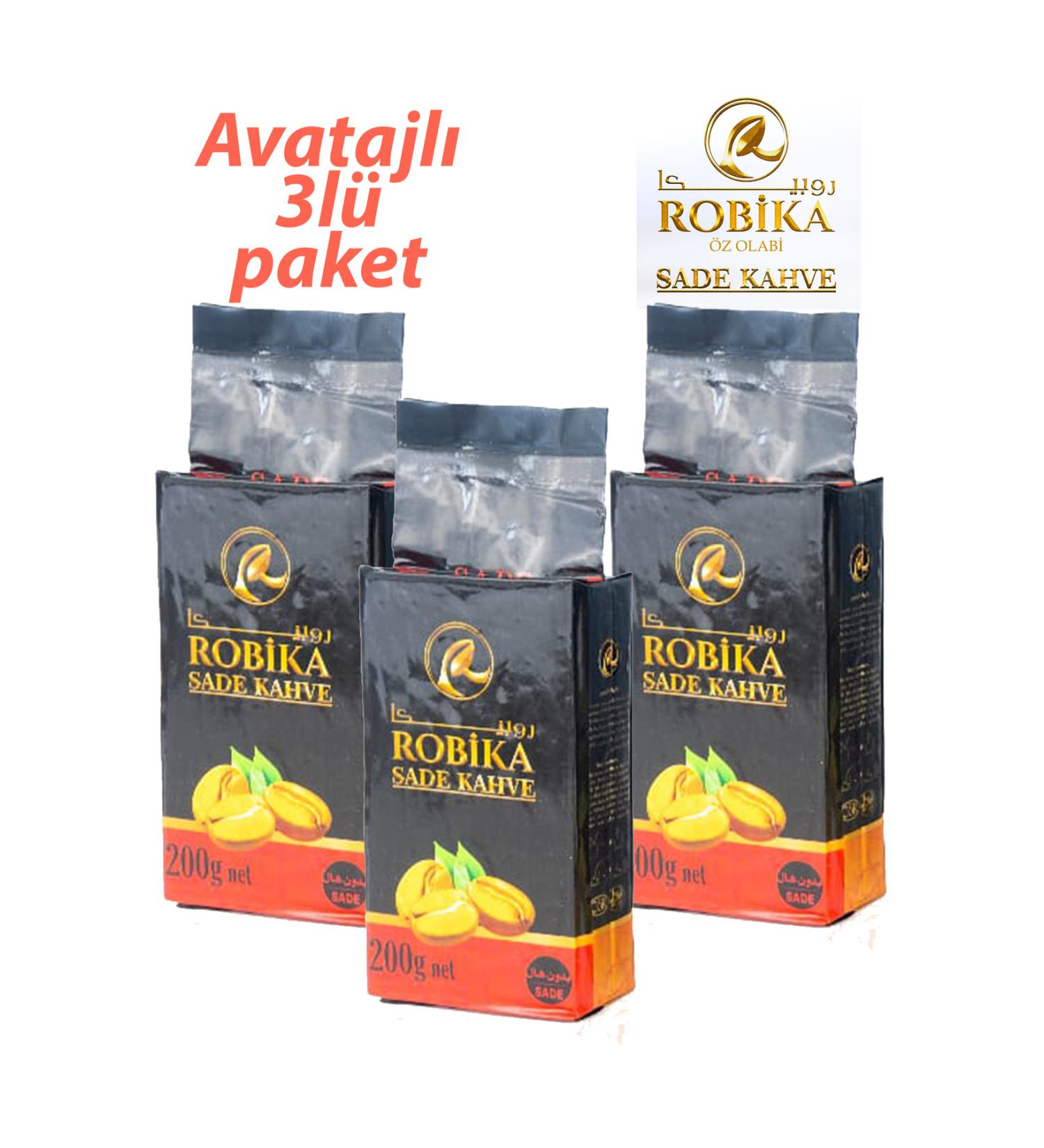 Robika Triple Plain Turkish Coffee 200 gr Robika Coffee