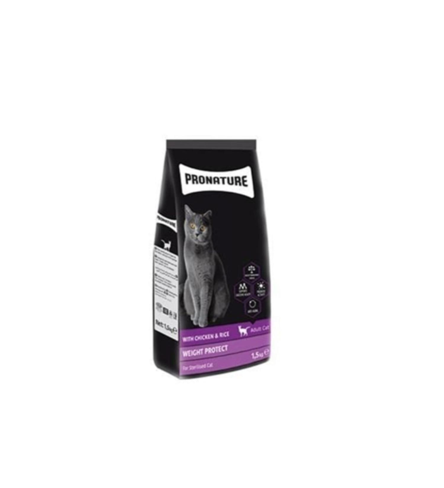 pronature Chicken & Rice Adult Neutered Cat Food 10kg