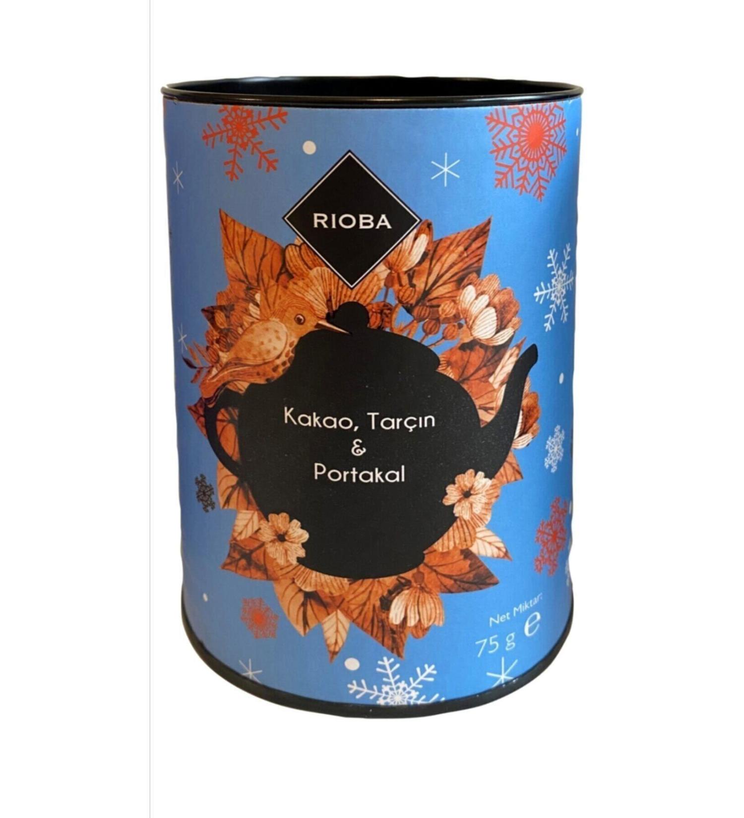 Rioba Cocoa & Cinnamon & Orange Winter Tea 75 G