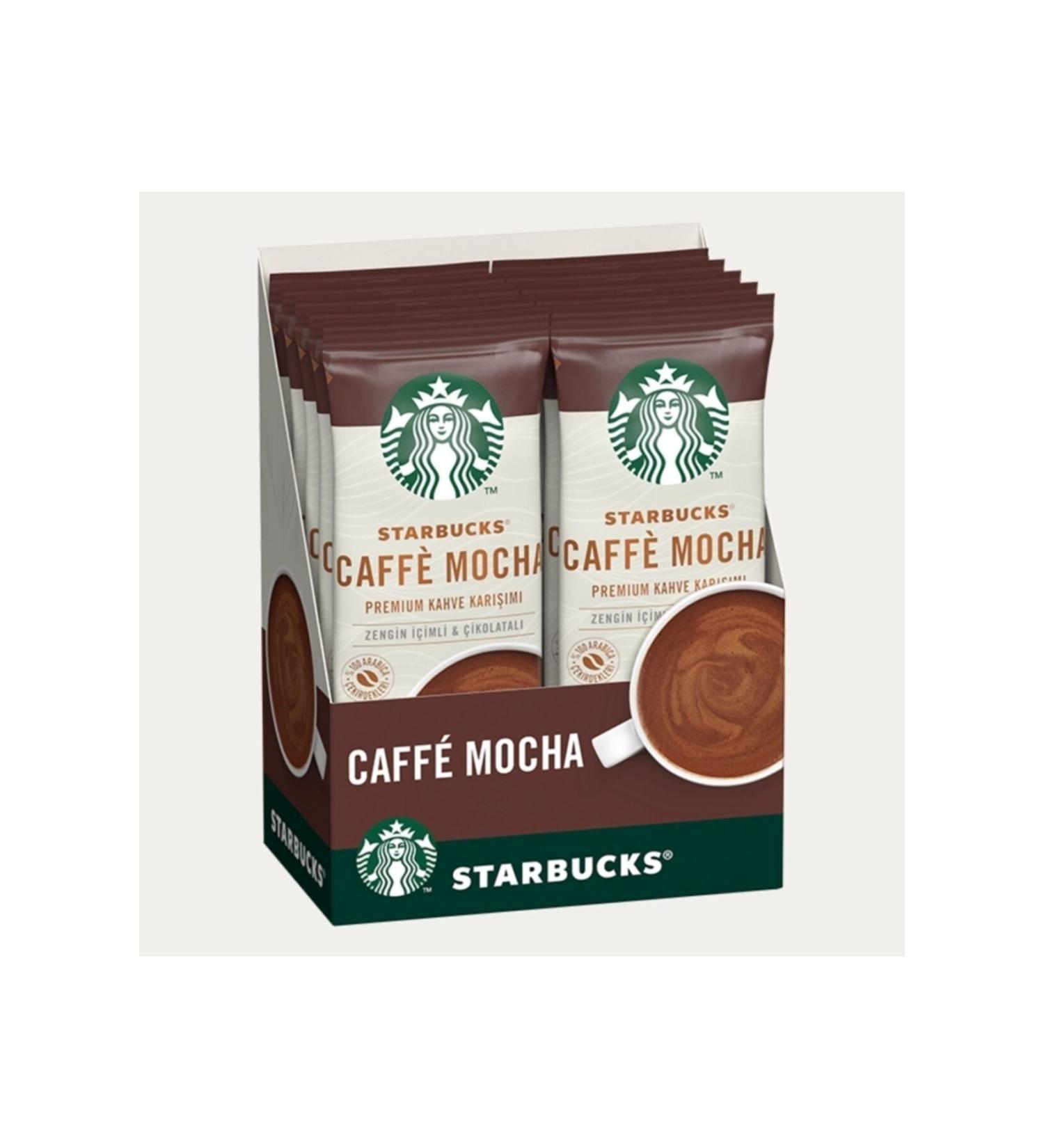 Starbucks Caffe Mocha Premium Coffee Mix Set of 10