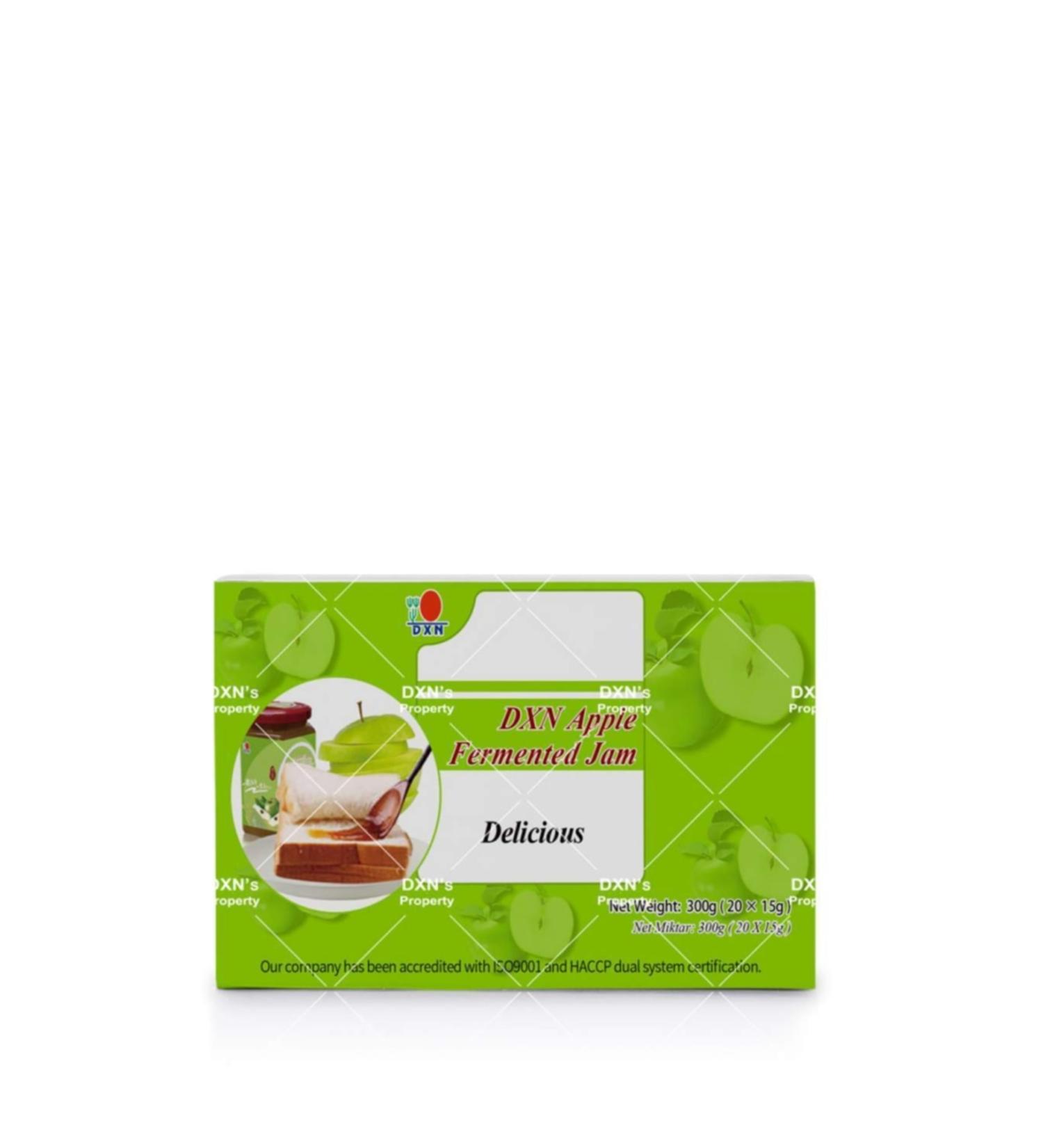 DXN Organic Apple Fermented Jam 20 Packs X 15g