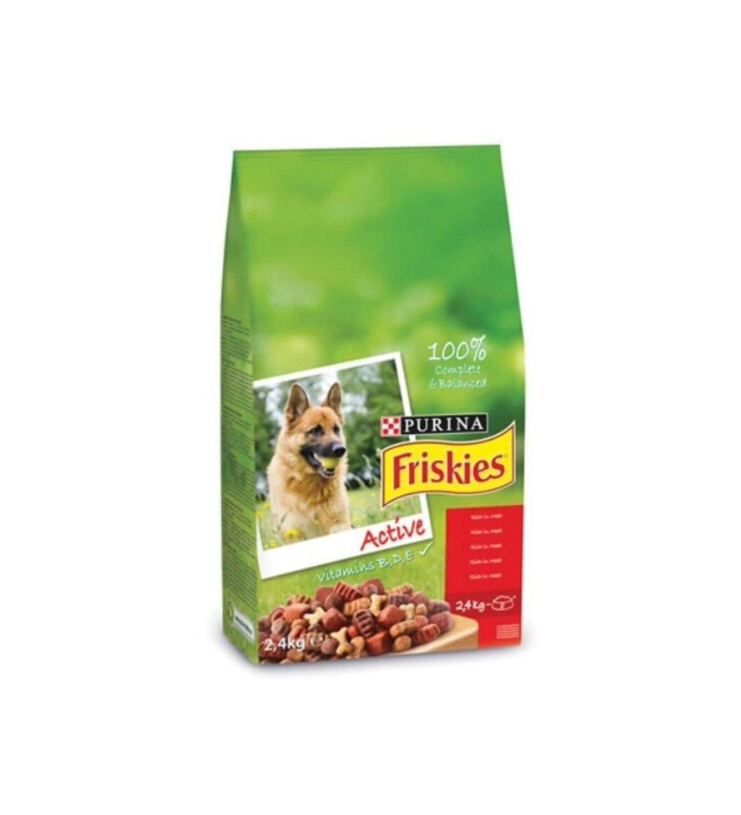 Friskies Purina Friskies Active Meaty Adult Dog Dry Food 2.4 Kg