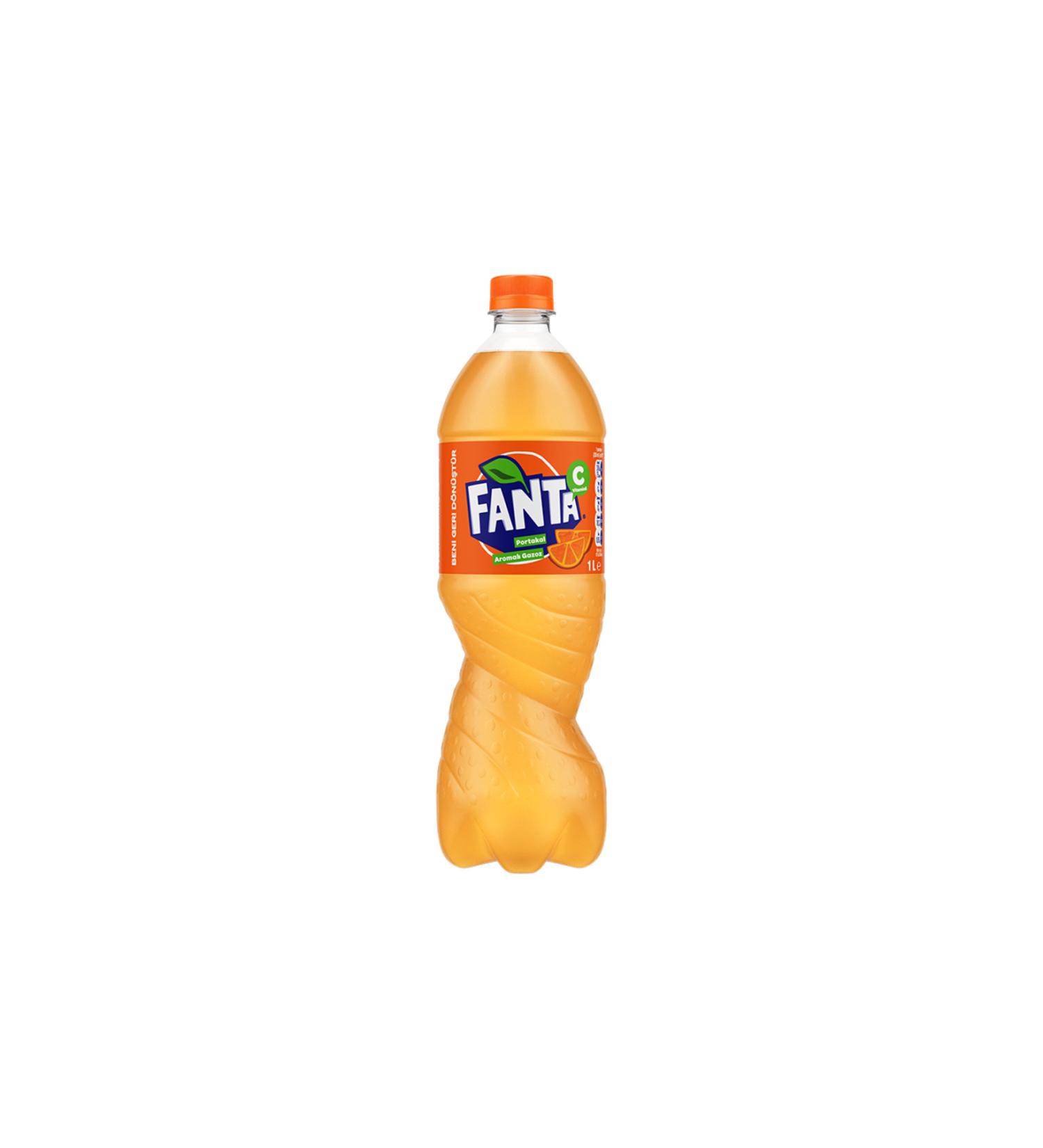 Fanta Orange (1 L) x8 Pieces
