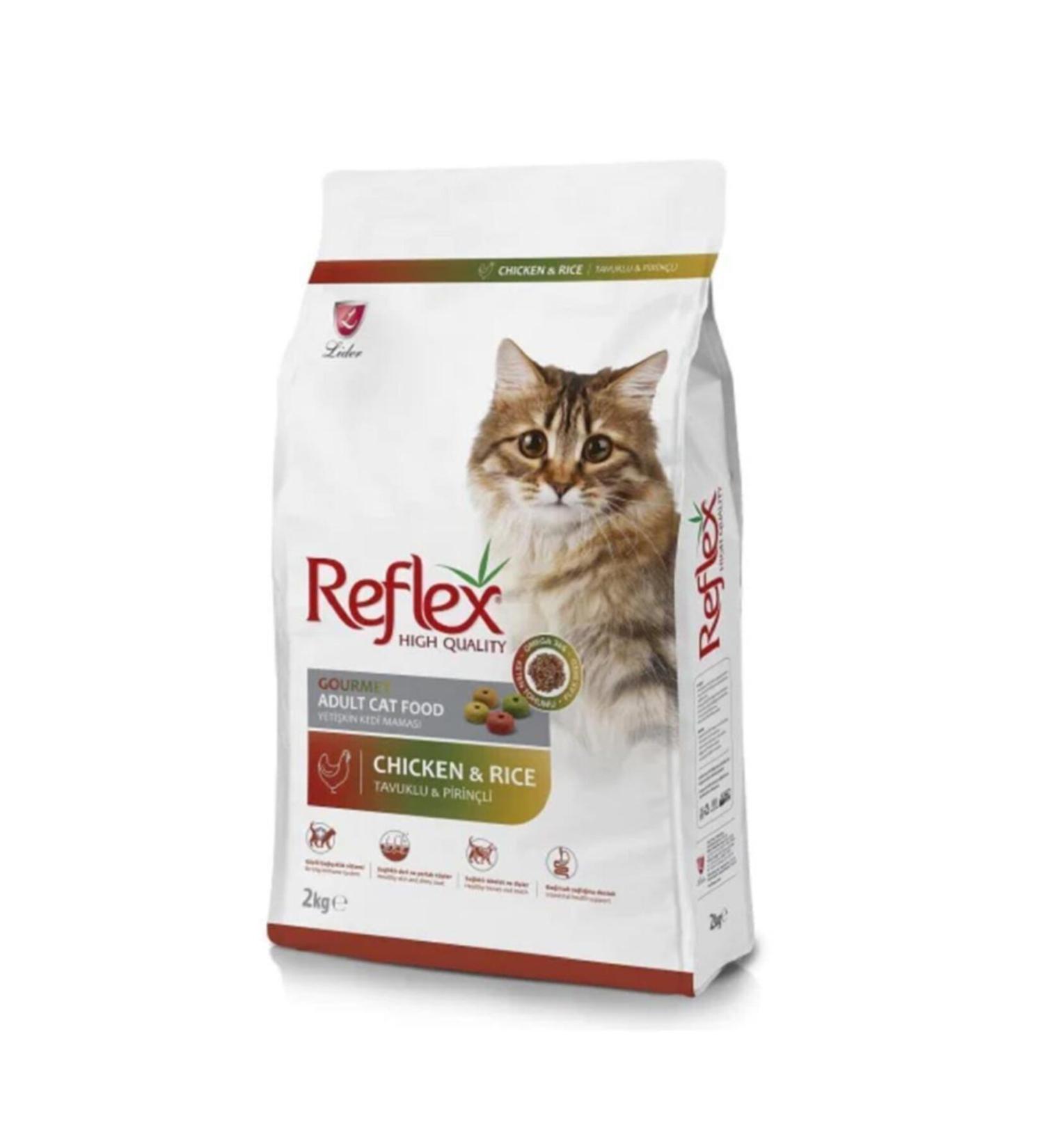 Reflex Multicolor Chicken Colorful Adult Cat Food 2 Kg