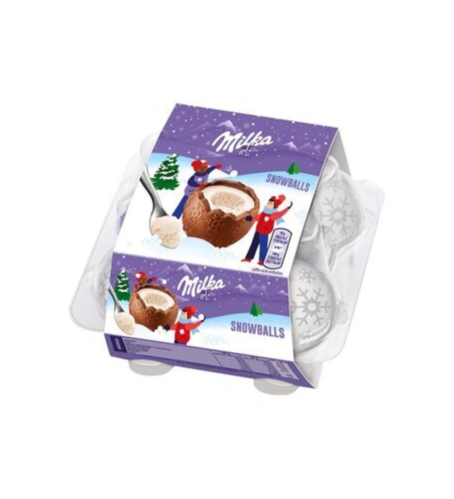 Milka Mini Snowballs 112G