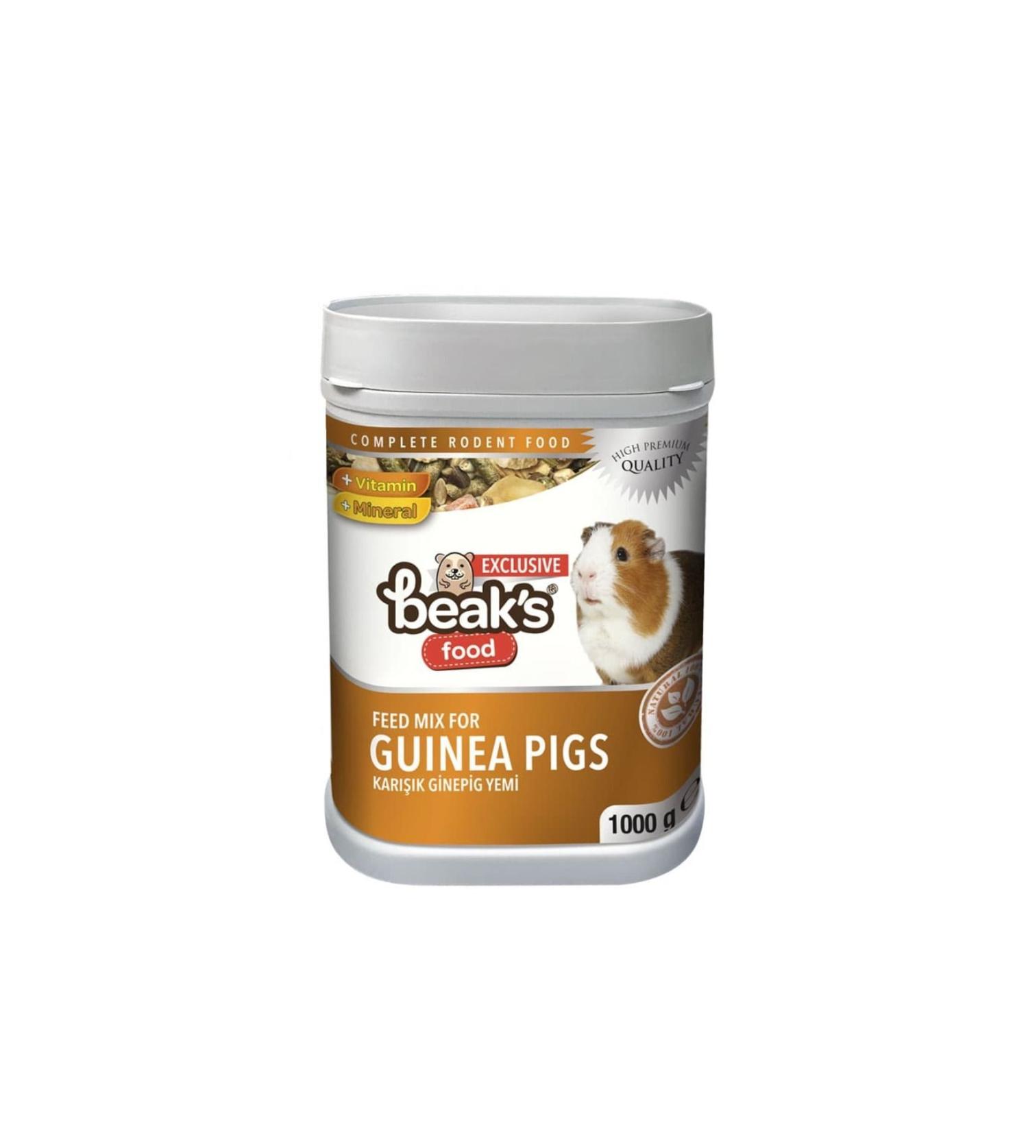 Mio Beaks 1000gr Guinea Pig Food 1000gr