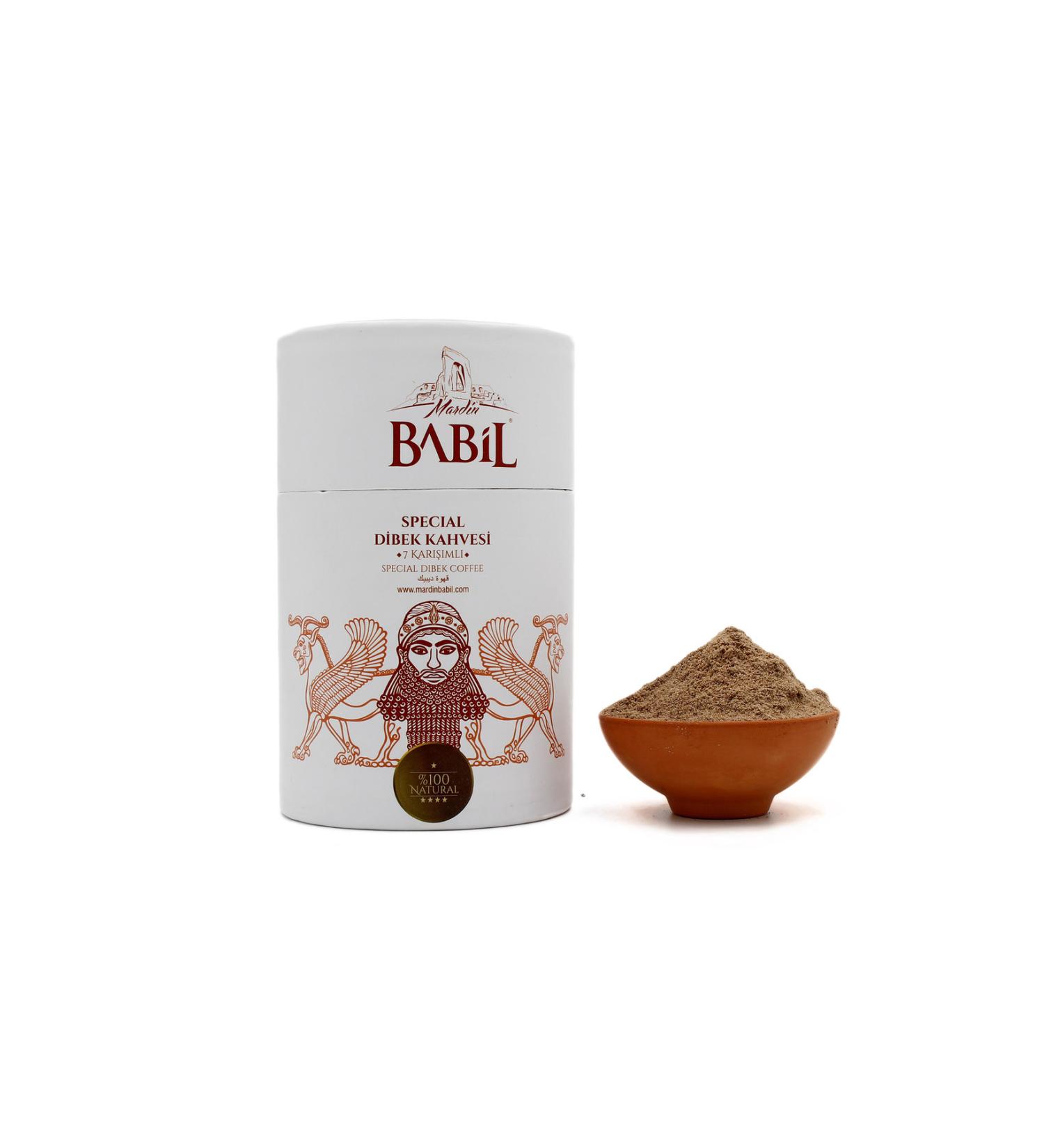 Babil Special Dibek Coffee 400 gr Cylinder Box