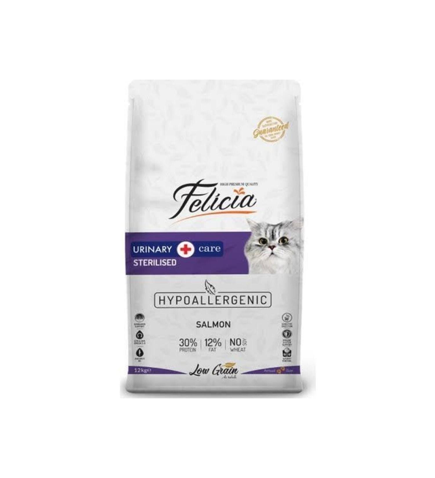 FELIN Felicia Salmon Sterile Cat Food 12 Kg