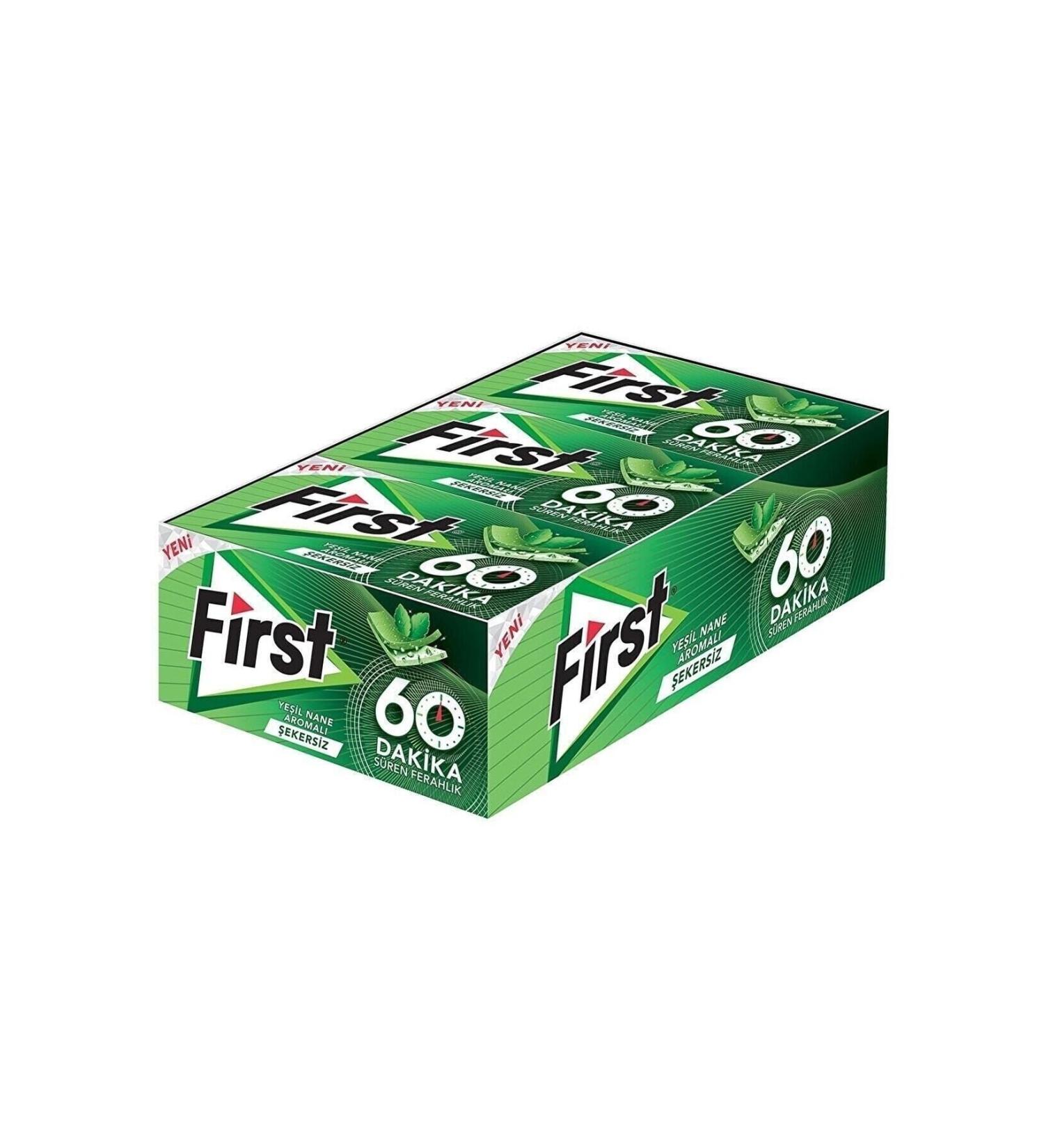 Mondelez First 60 Minutes Green Mint Gum