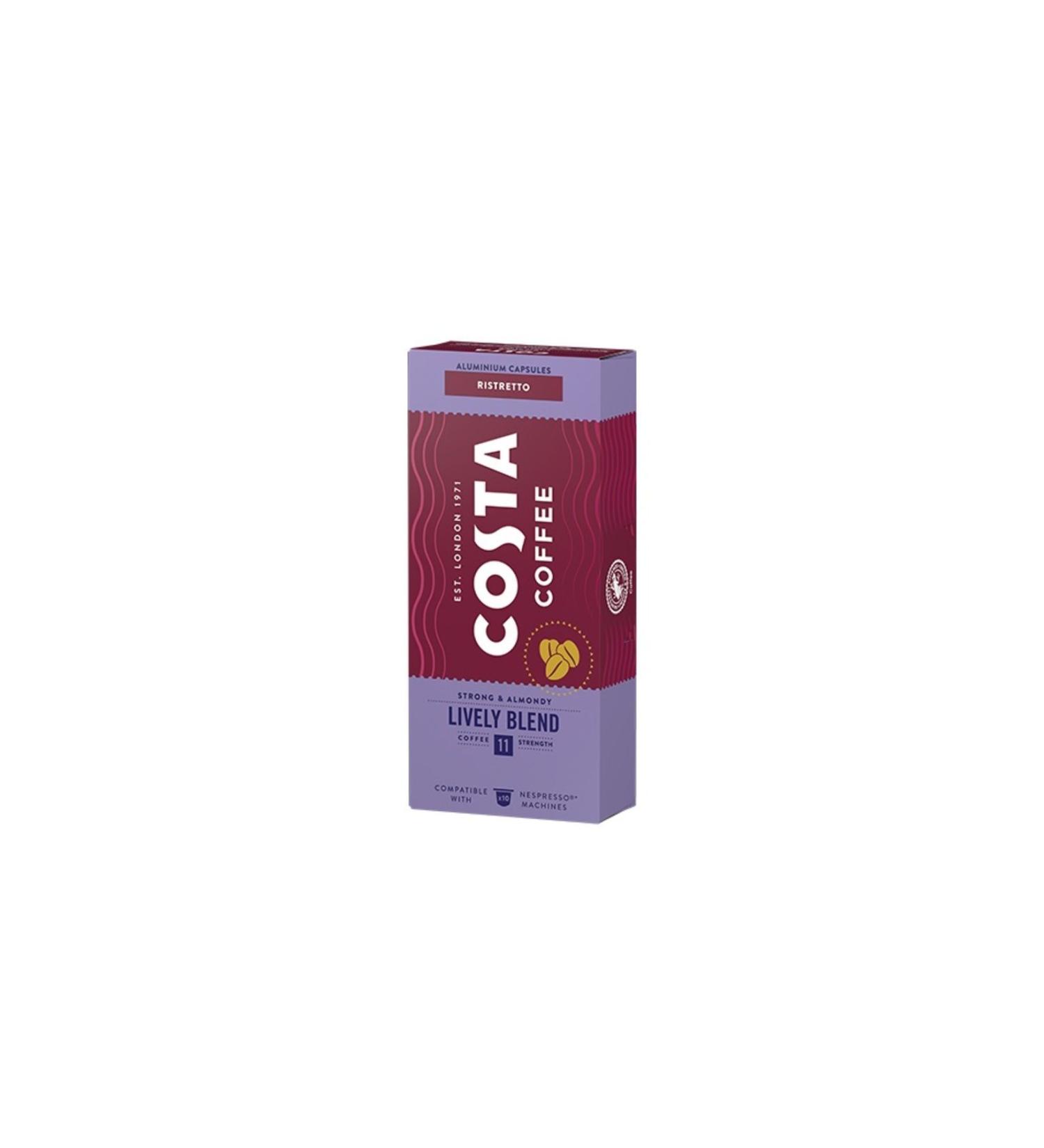 Costa Coffee Lively Blend - 10 Capsules Coffee