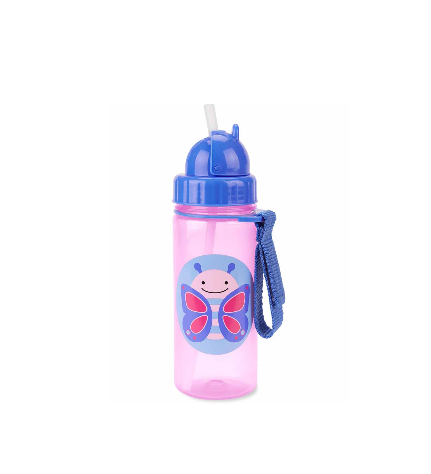 Skip Hop Butterfly Zoo Straw Drinker