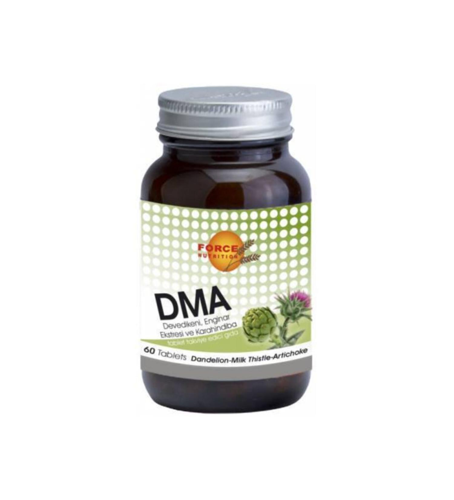 Force Nutrition Dandelion Milk Thistle Artichoke Camel Thistle Dandelion 60 Tablets Skt February 2023