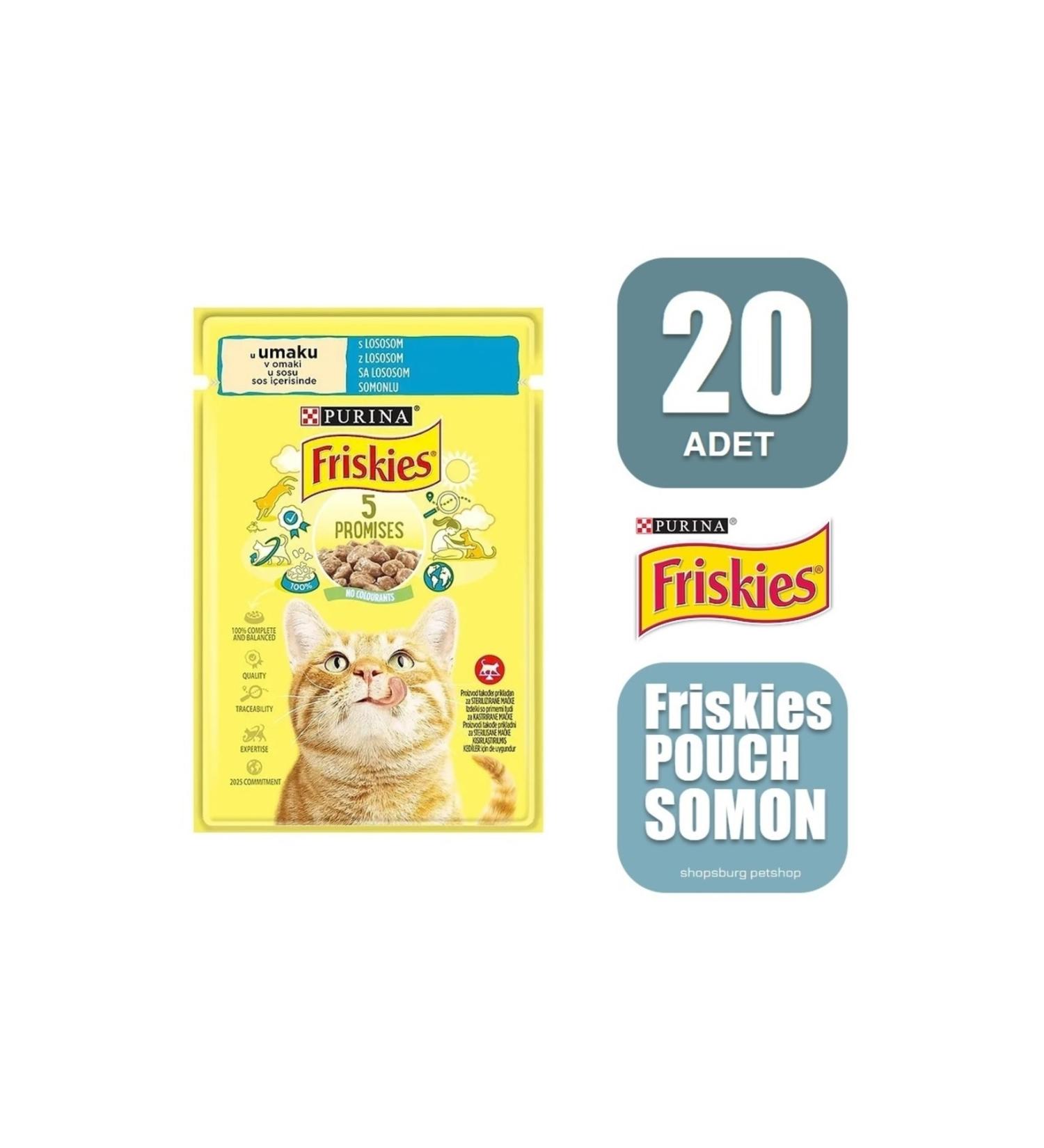 Friskies Friskies Salmon Sauce Wet Cat Food 85 Gr X 20 Pieces