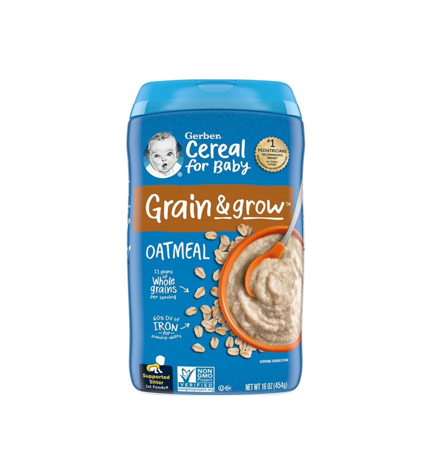 Gerber Oatmeal Iron- LARGE- 454 Gr. - Buy Online on GoSupps.com