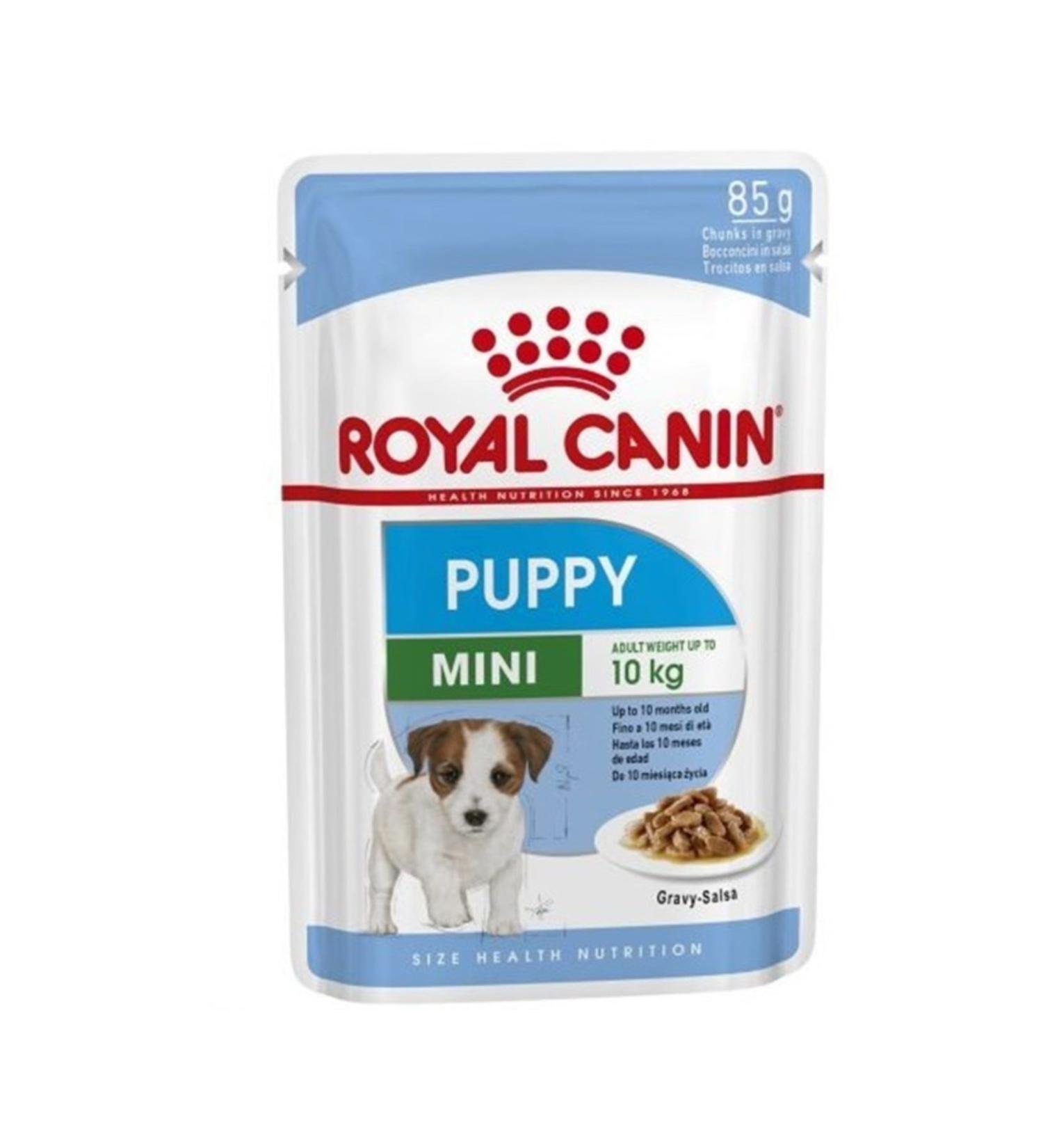 Royal Canin Mini Puppy Sauce Dog 85 Gr (6 pieces)