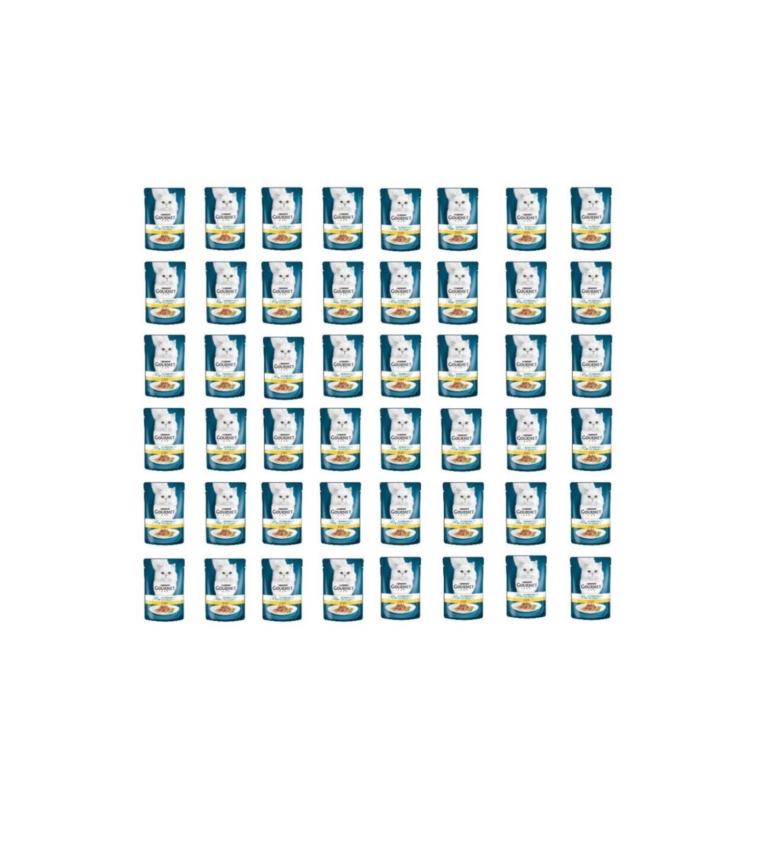 Gourmet Perle Grilled Chicken Cat Food 85 Gr X 48 Pieces