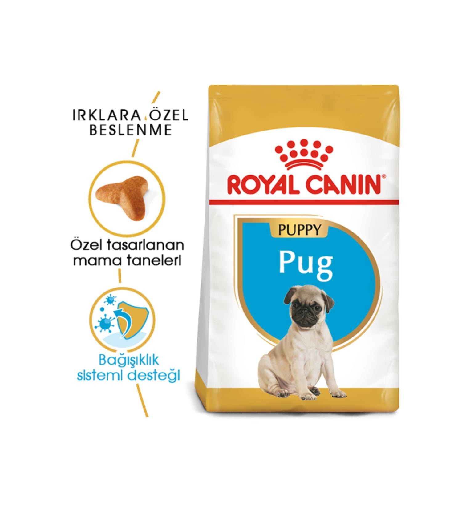 Royal Canin Pug Breed Junior Puppy Food 1.5 kg - Buy Online on GoSupps.com