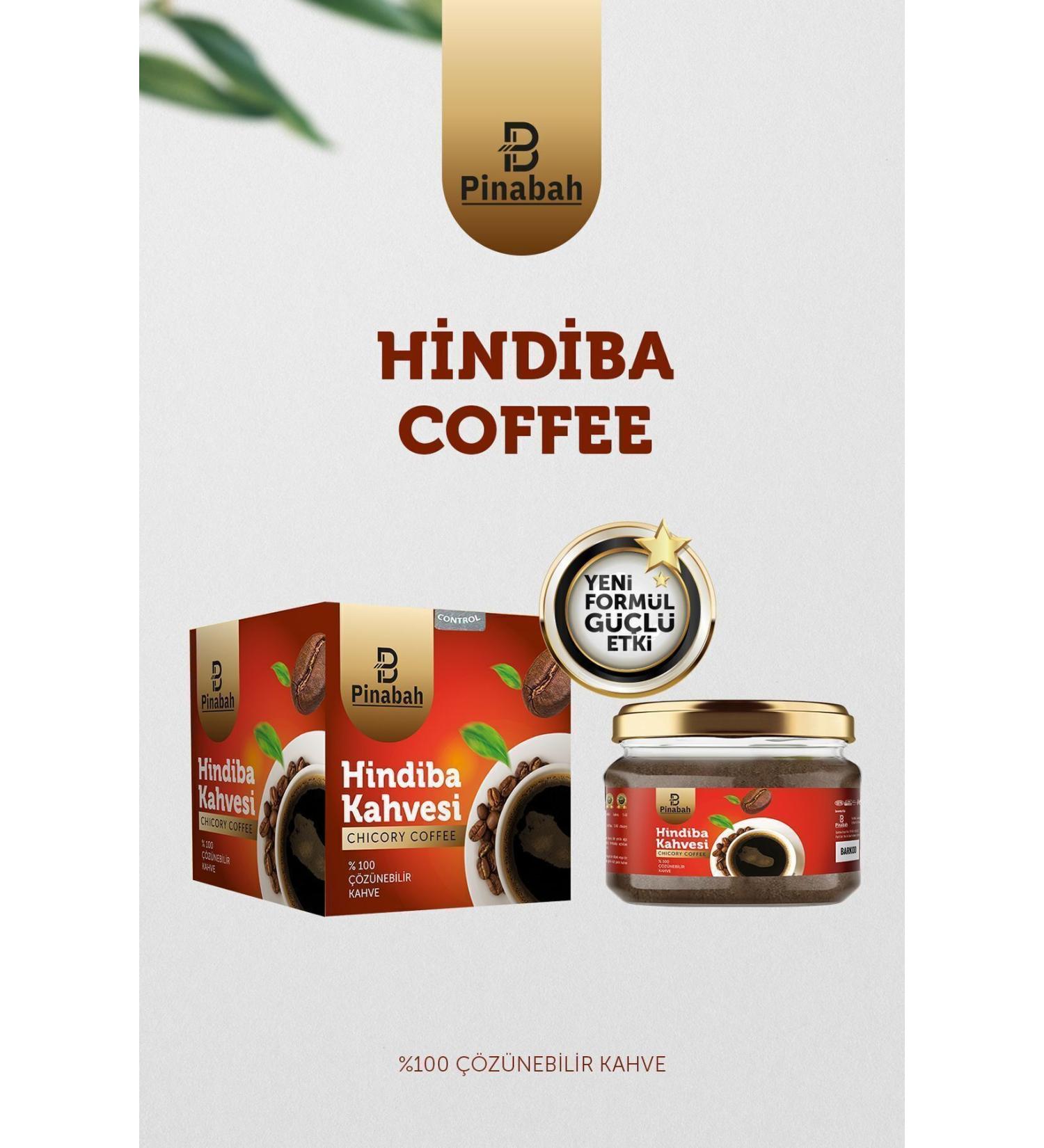 Pinabah Chicory Coffee Detox Coffee 1 Month - (60 USES) Net 150gr