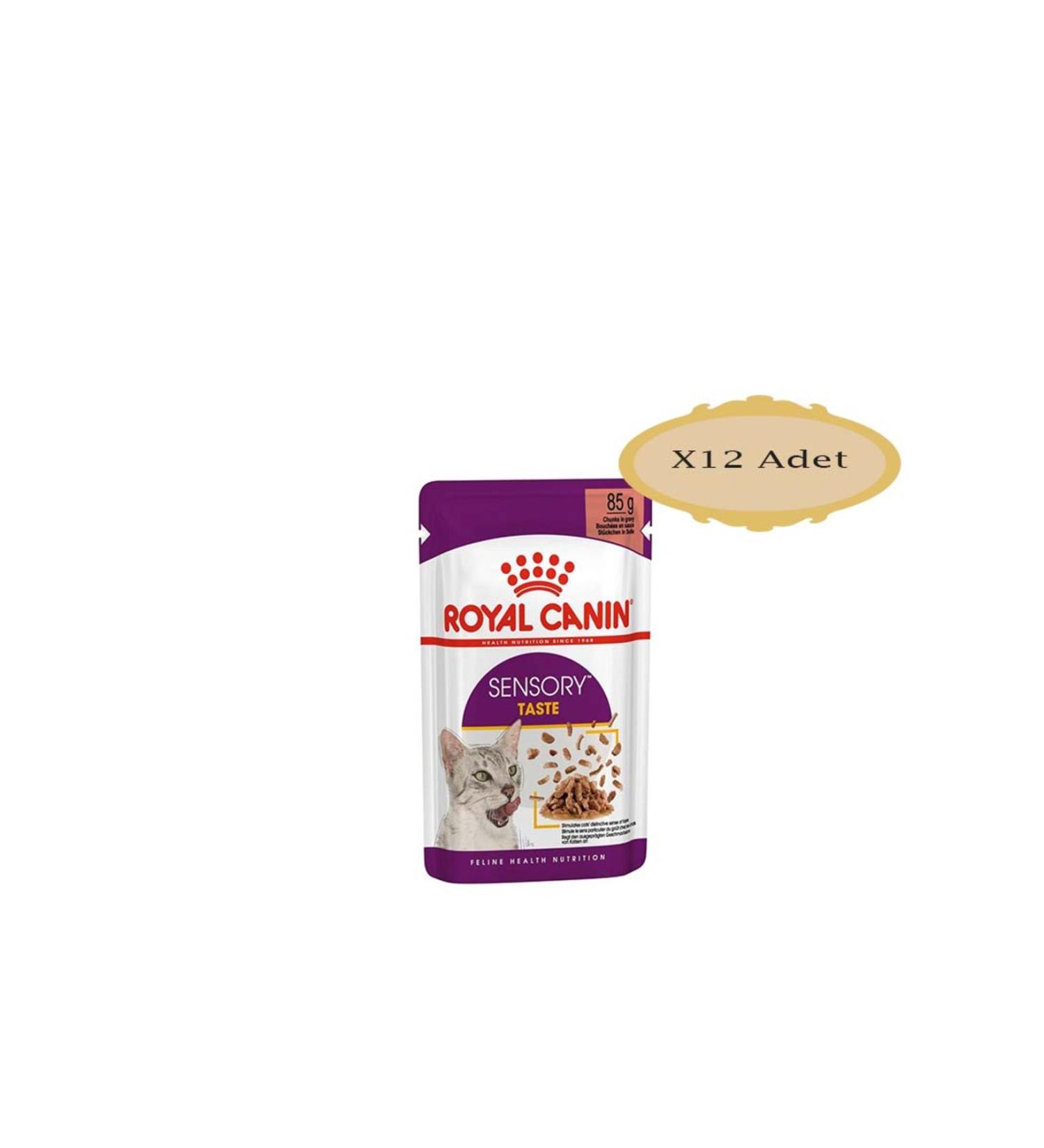 Royal Canin Taste Gravy Wet Cat Food 85 Gr X 12 PIECES