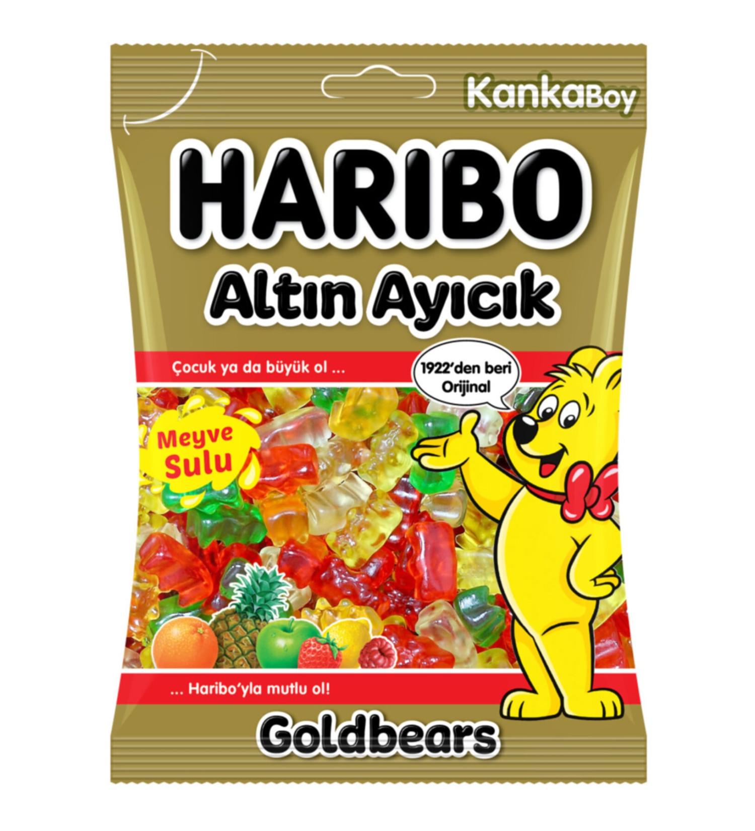 Haribo Gold Bear Fruity 80 GX 5 Pieces